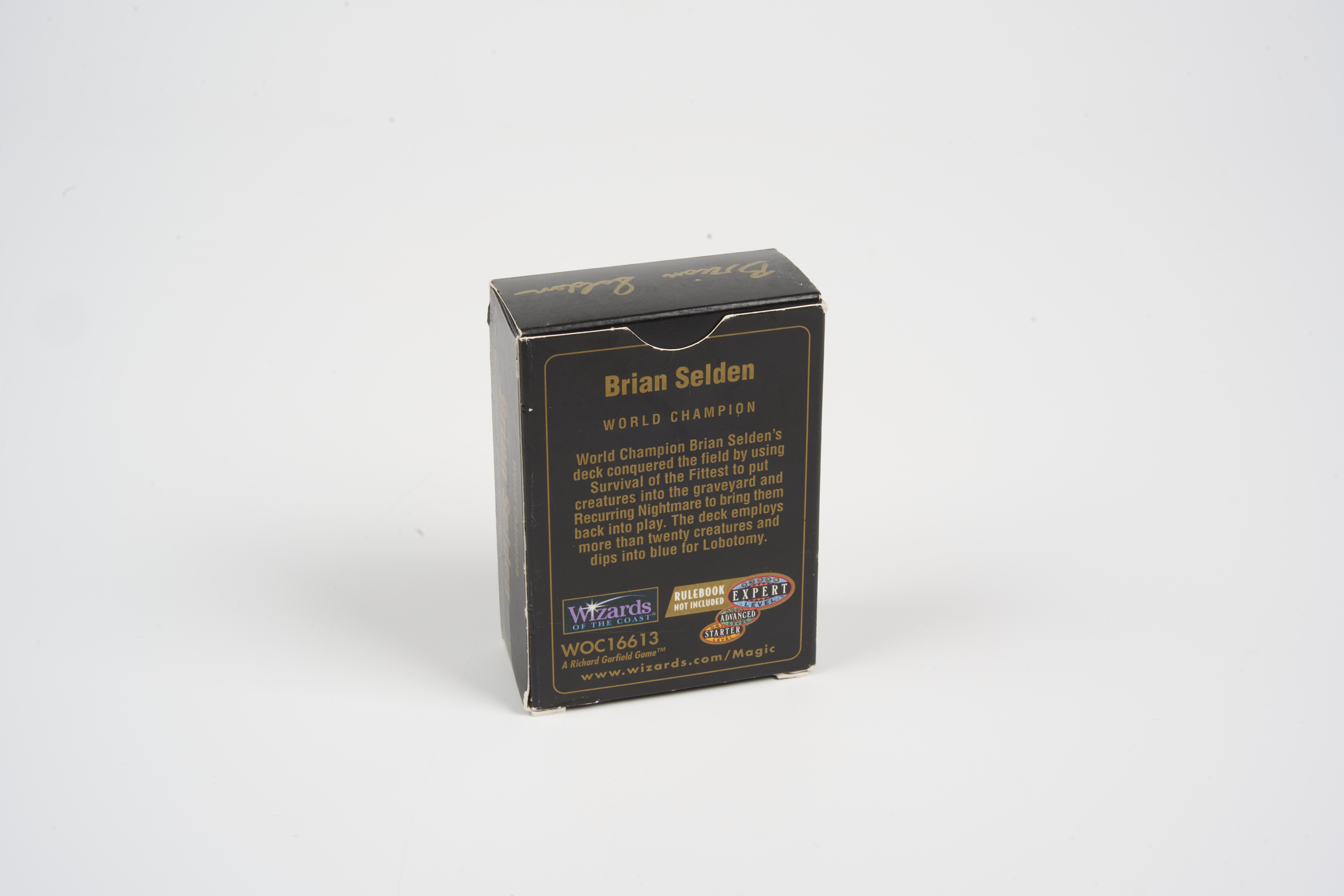 Past auction: WCD 1998: Brian Selden's Deck | 6 November 2025