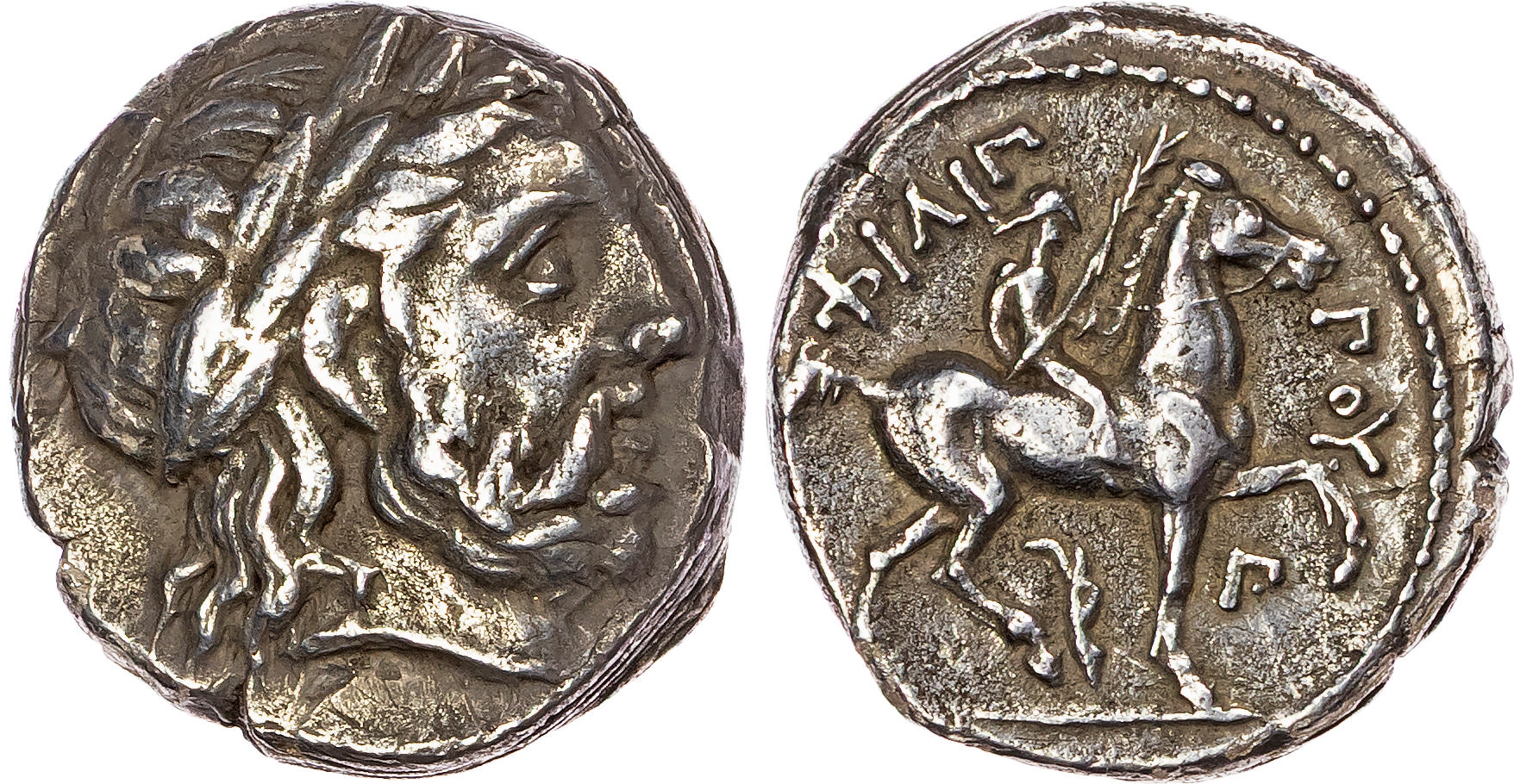 Kingdom of Macedon, Philip II (359-336 BC) AR Tetradrachm, posthumous issue, Amphipolis, c. 323-316 BC, 14.21g. 