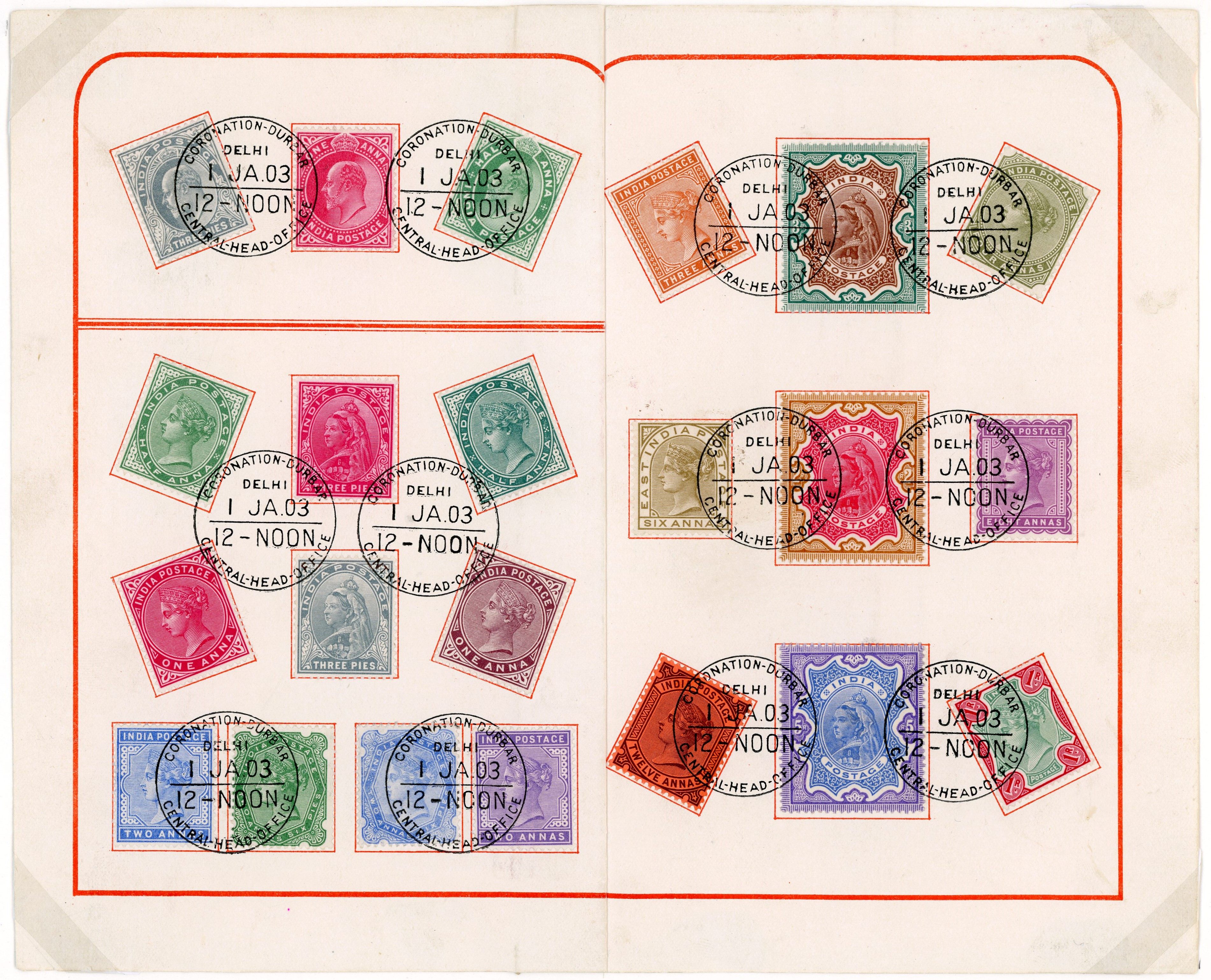 India 1903 Coronation Durbar presentation pages 