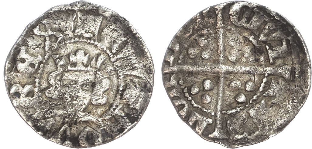 Edward III (1327-1377), Halfpenny, Third or Florin Coinage (1344-1351), London mint, mm. cross.