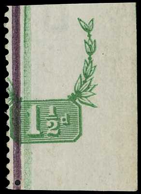 1887 Jubilee 1½d essay for the Duty Die...