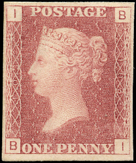 SGDP38 1867 1d Rose "Paris Exhibition Proof" Pl.103.