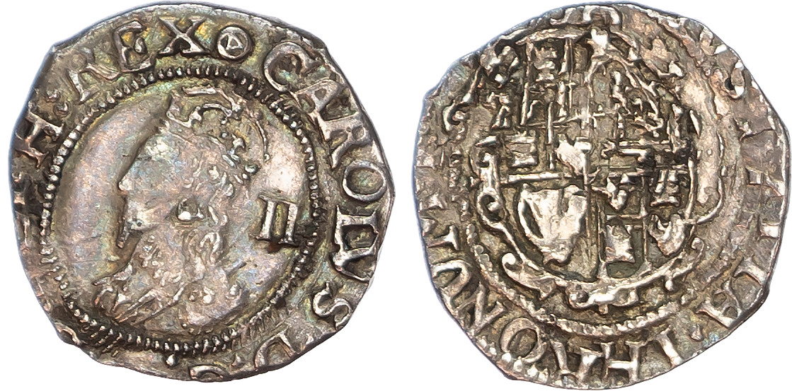 Charles I (1625-1649) Halfgroat, group D, type 3a2-3, Tower mint under the King.