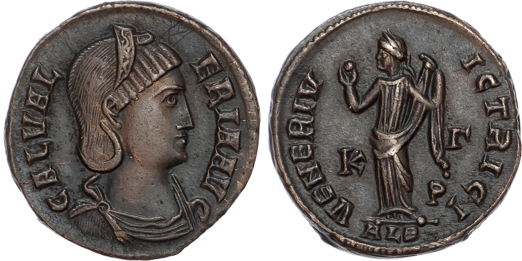 Galeria Valeria (Wife of Galerius, Augusta, AD 293-311) AE Follis, Alexandria, AD 3100, 6.77g. 