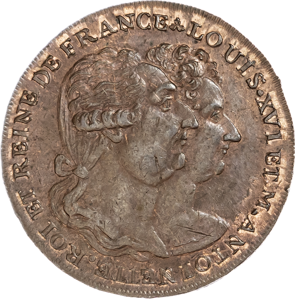 London National Series, Skidmore’s King & Queen of France Halfpenny 1793