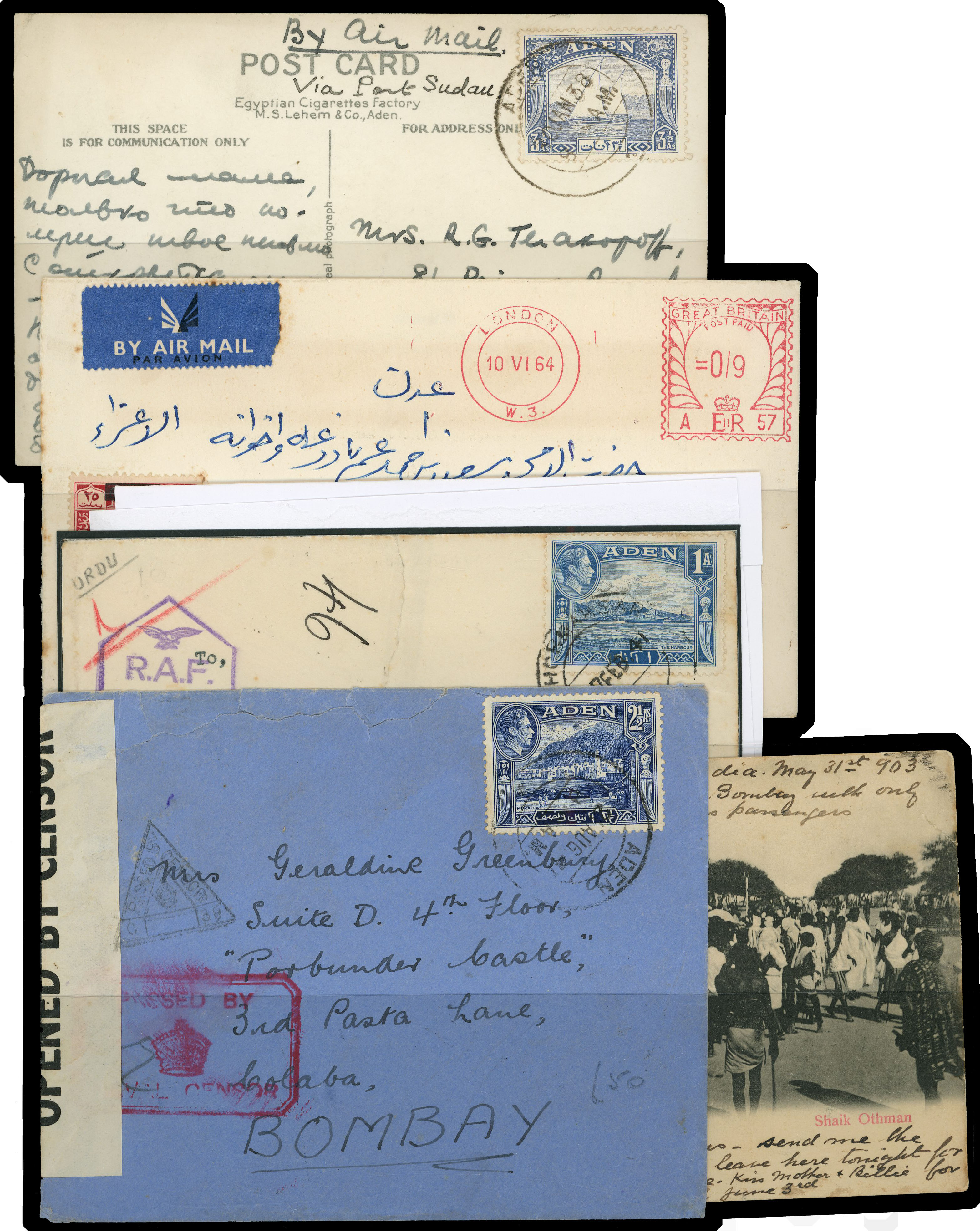 Aden & States cover collection