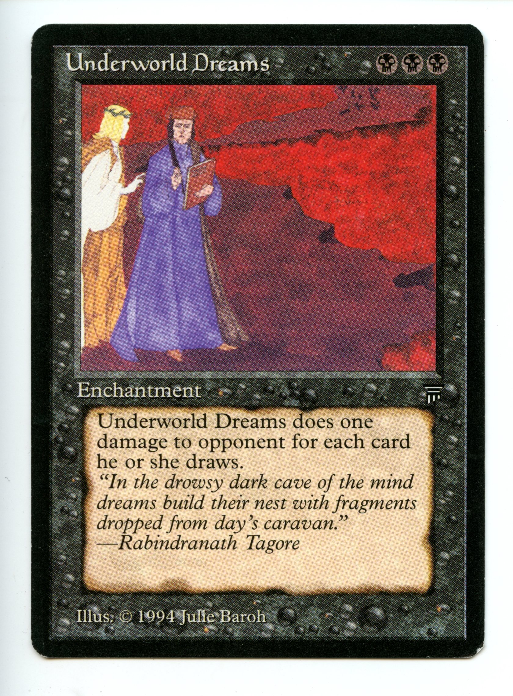 Magic the Gathering - Underworld Dreams   - Legends  - Moderately Played
