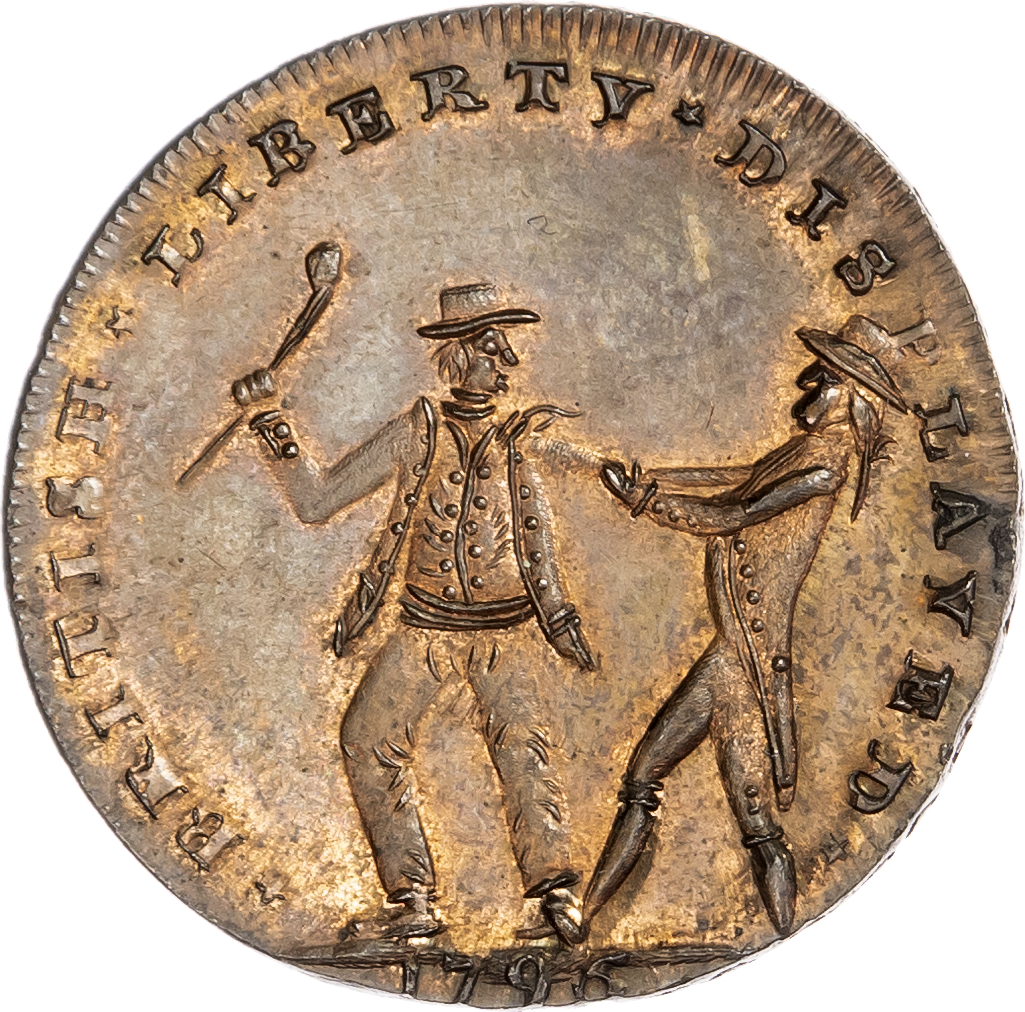 London - Holborn, Thomas Spence Halfpenny 1796