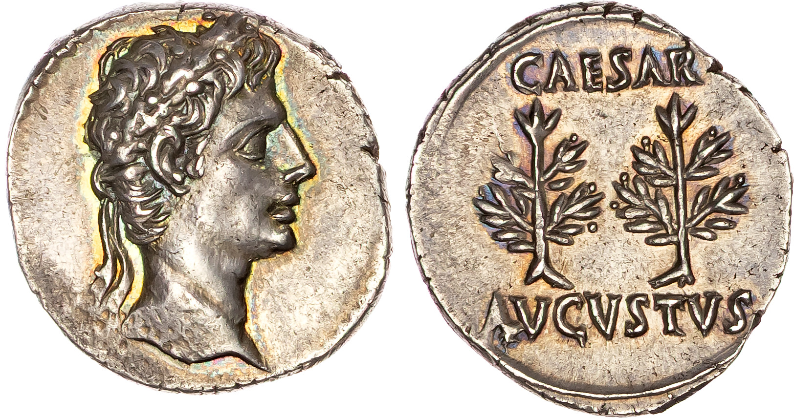 Augustus (27 BC–AD 14) AR Denarius, Spanish mint, c. 20-19 BC, 3.85g. 