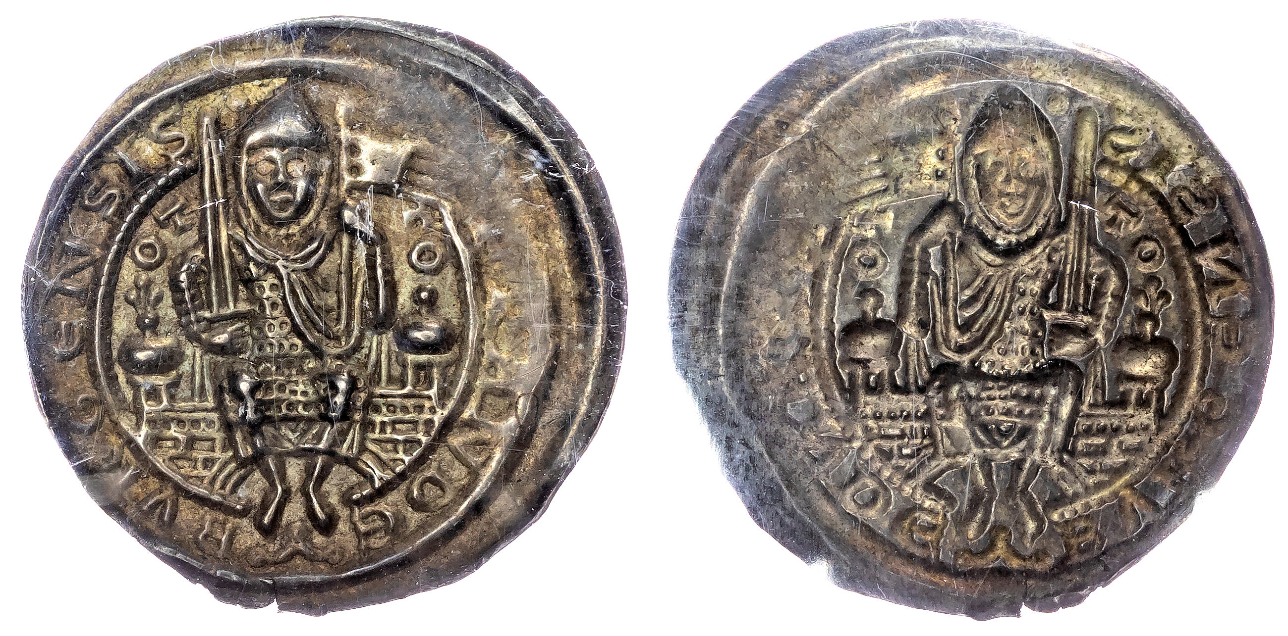 Germany, Brandenburg, Otto I (1157-1184), silver Bracteate - AU 58
