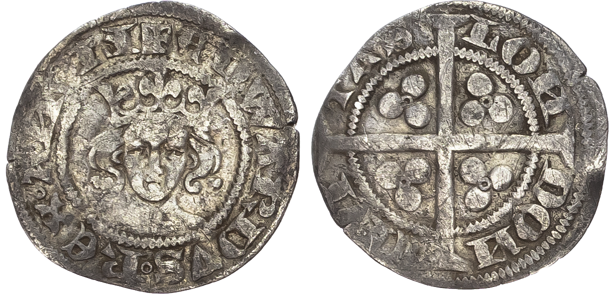 Edward III (1327-1377), Penny, fourth coinage, pre-treaty period (1351-1361), class D. 
