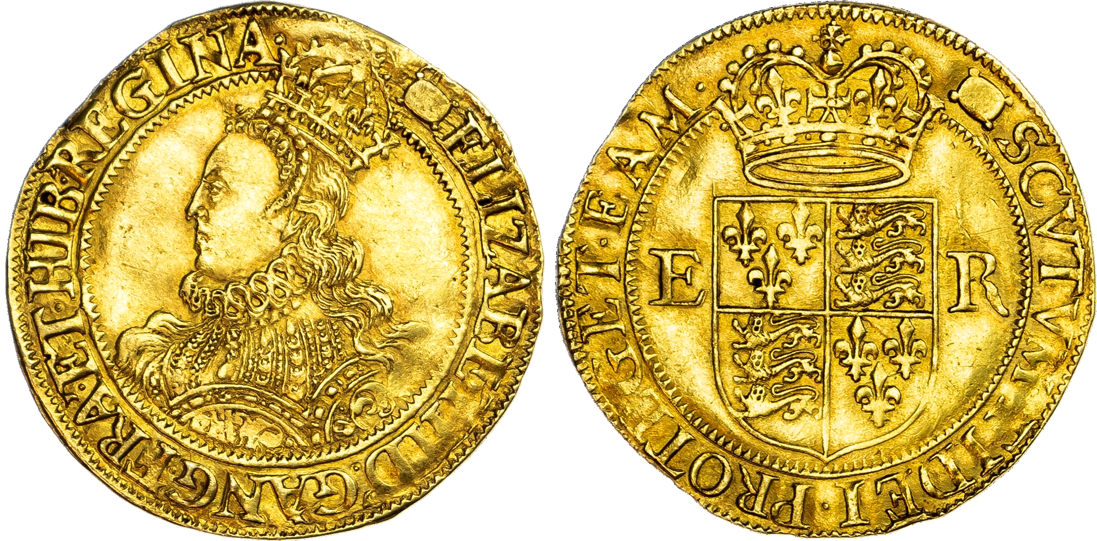 Elizabeth I (1558‑1603). AV Half Pound, Sixth issue,