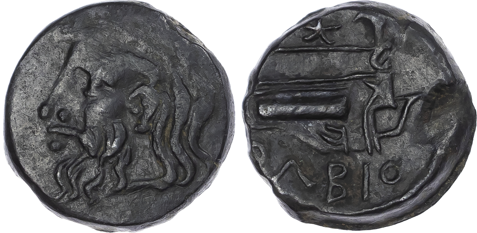 Skythia, Olbia Æ 21mm. Circa 330-275 BC. 