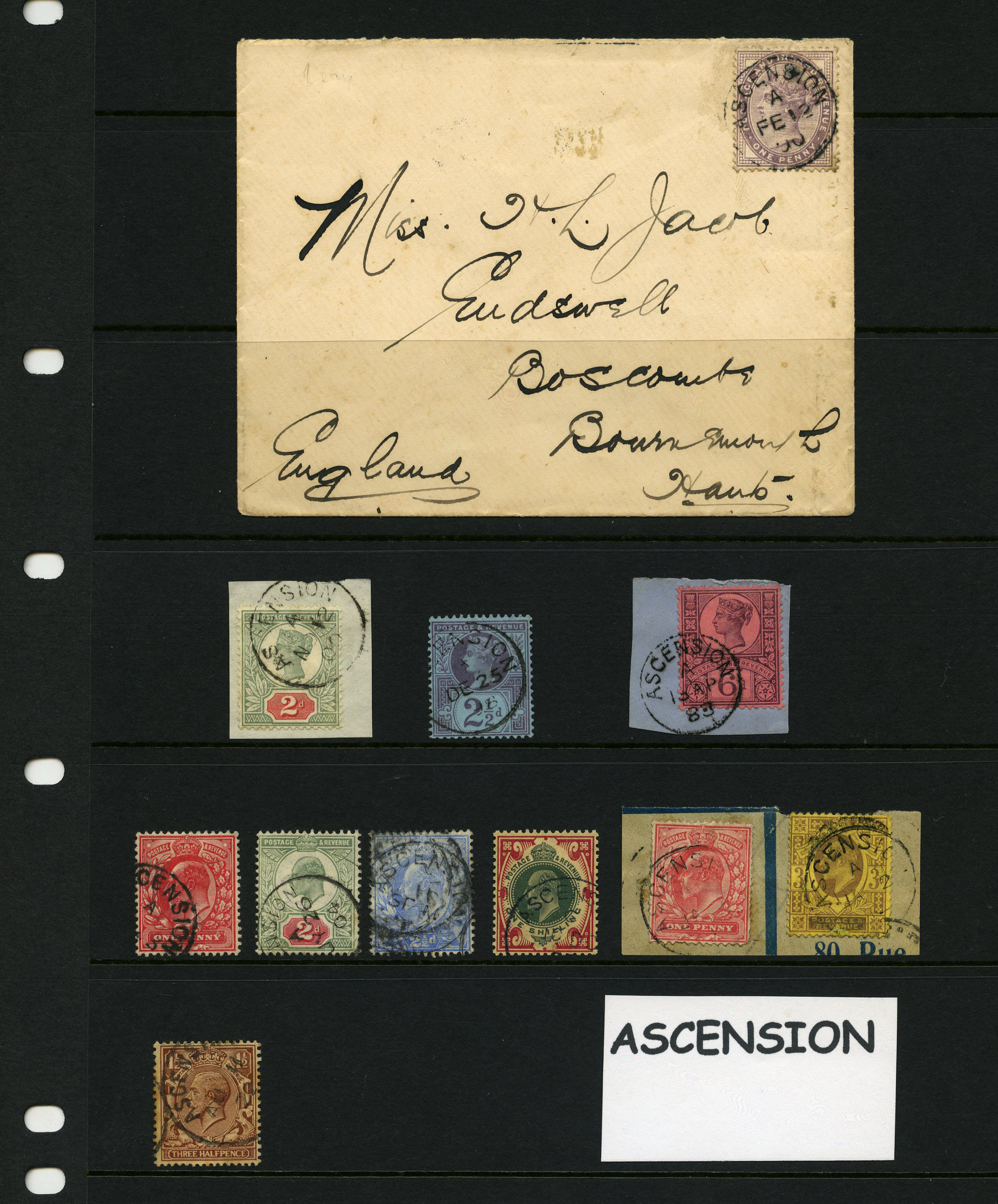 GREAT BRITAIN USED IN: QV to KGV...