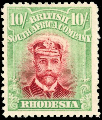 Rhodesia 10/- SG 241a mint