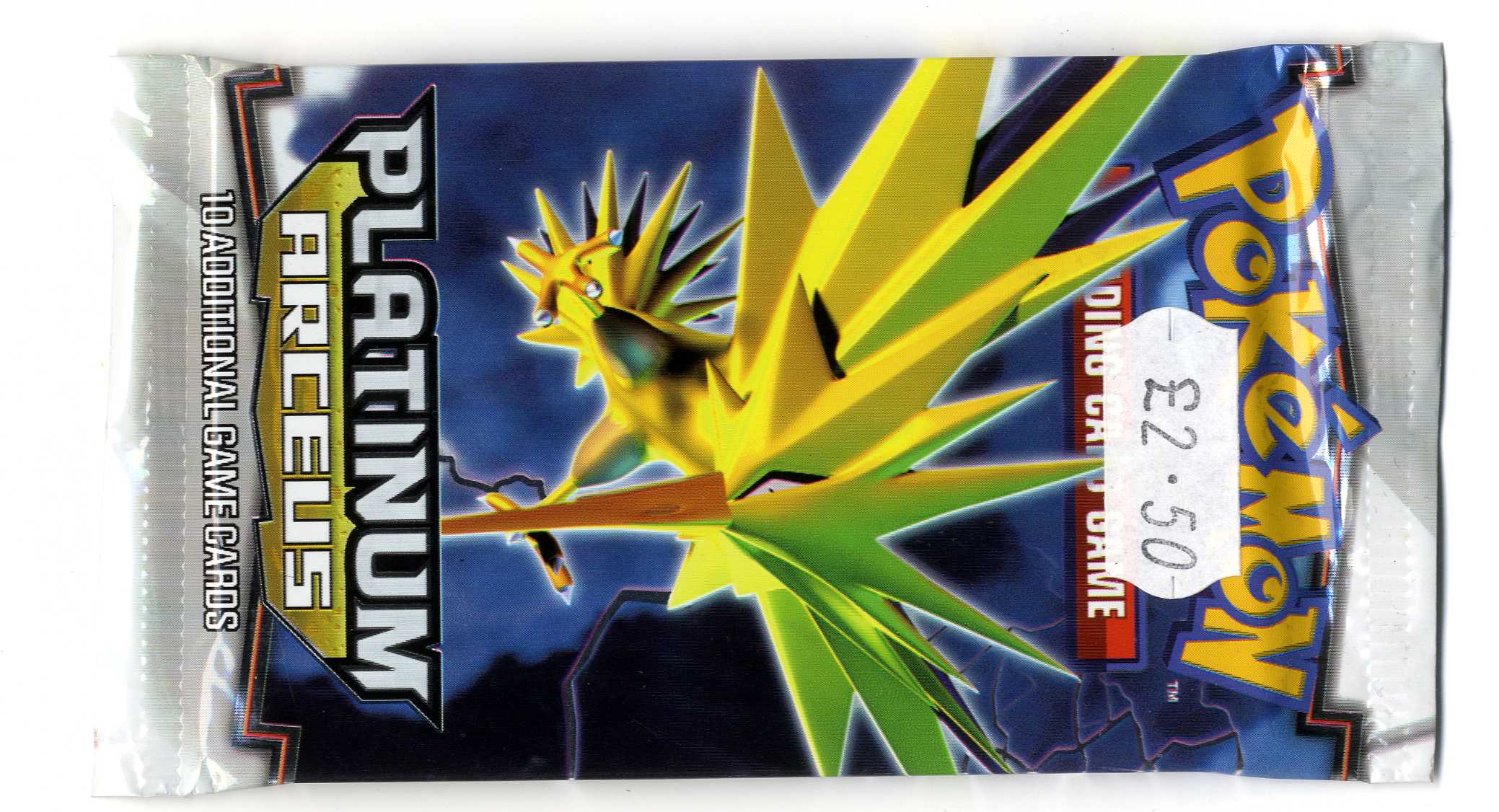 Pokémon Platinum Arceus Sealed booster Pack