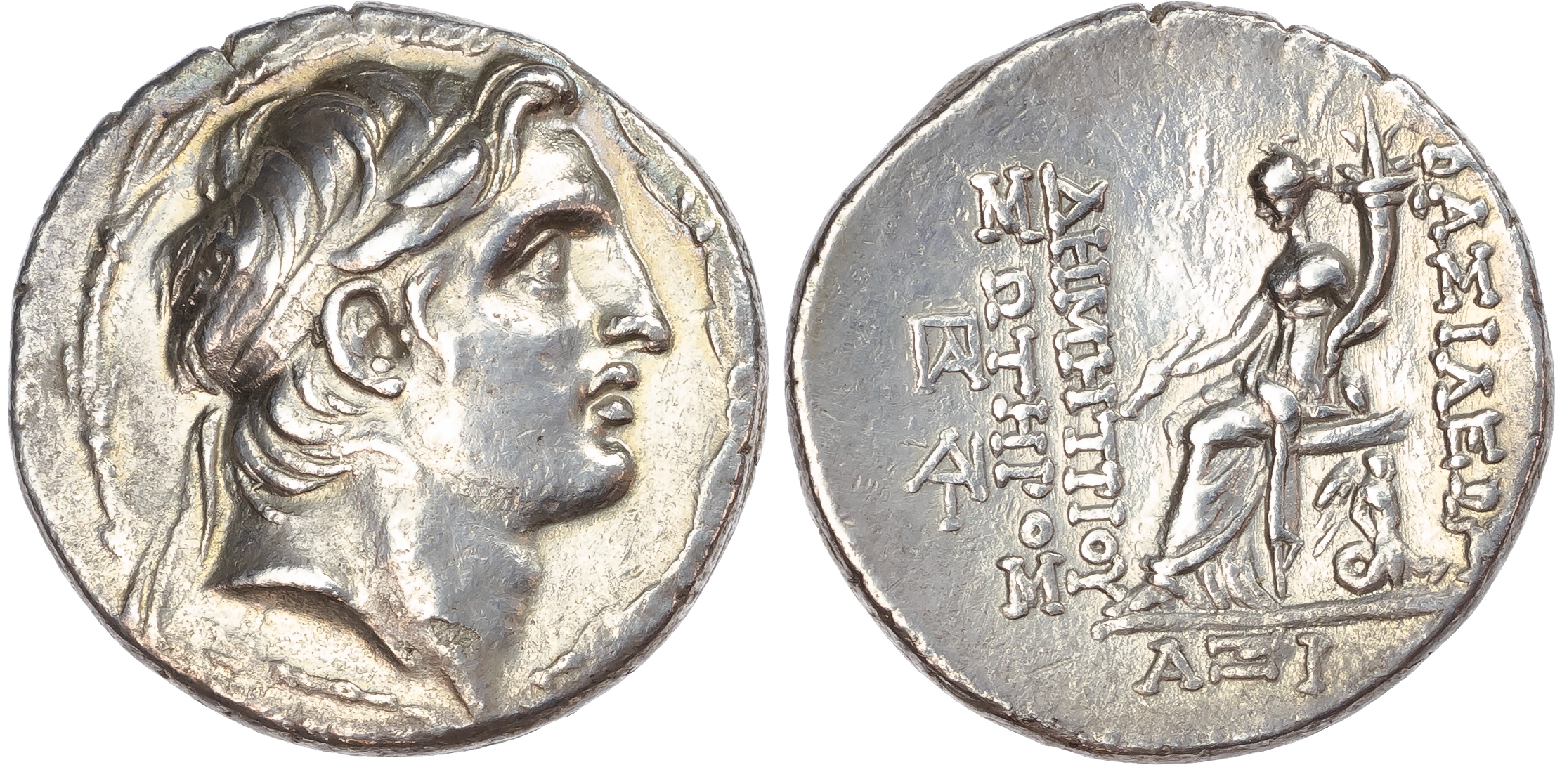 Seleukid Empire, Demetrios I Soter (162-150 BC) AR Tetradrachm, Antioch-on-the-Orontes, dated SE 161 (152/151 BC), 16.74g. 