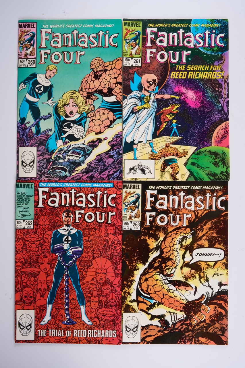 Fantastic Four Volume 1 Incomplete #260-#299 (Marvel Comics, 1983-87) Bundle of 38