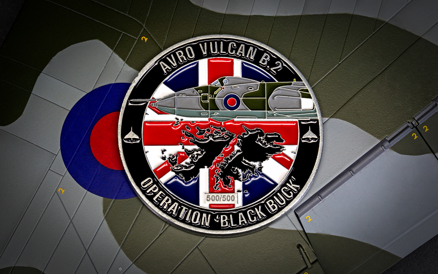 Airfix - No.1 of each Airfix coin released (7)