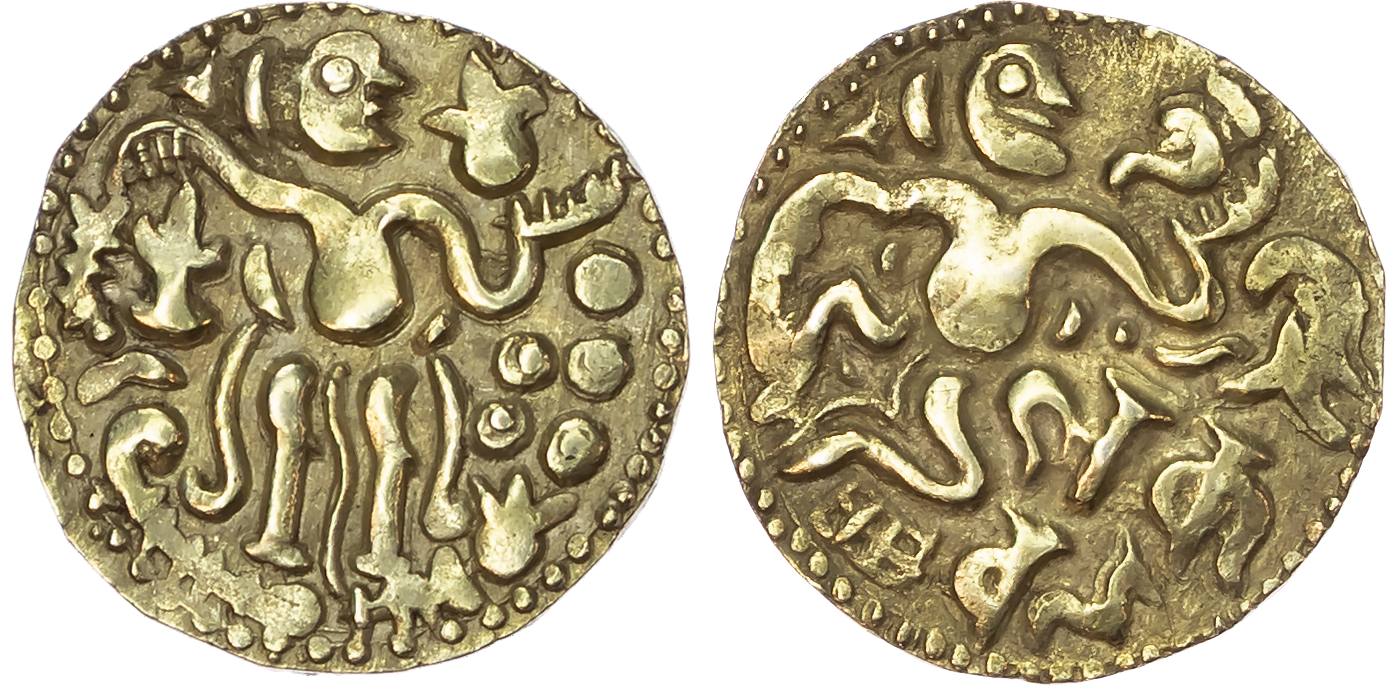 Sri Lanka (Ceylon), Chola Invasion, electrum Kahavanu