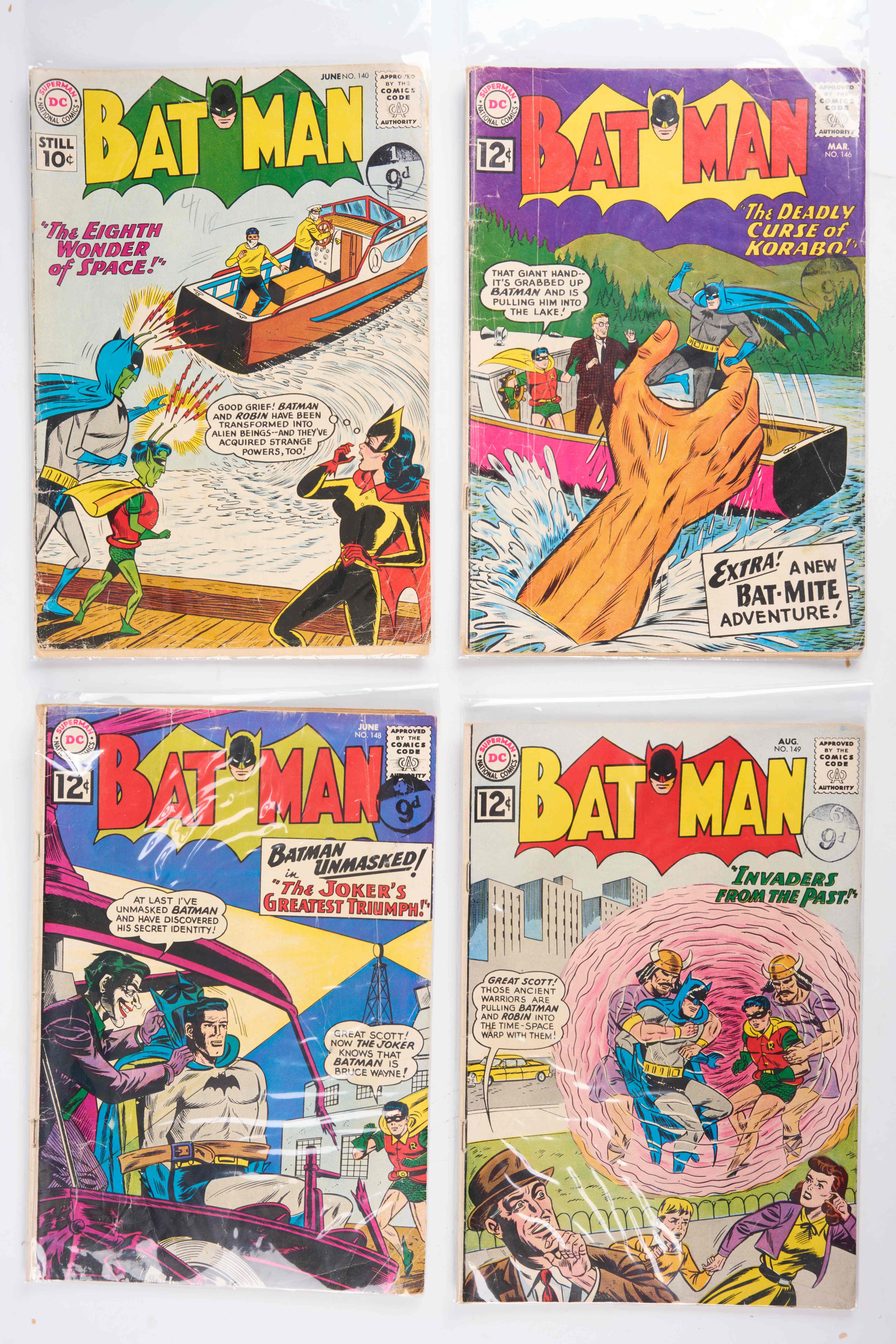 Batman Silver Age Comics (DC Comics, 1961-67) Bundle of 15