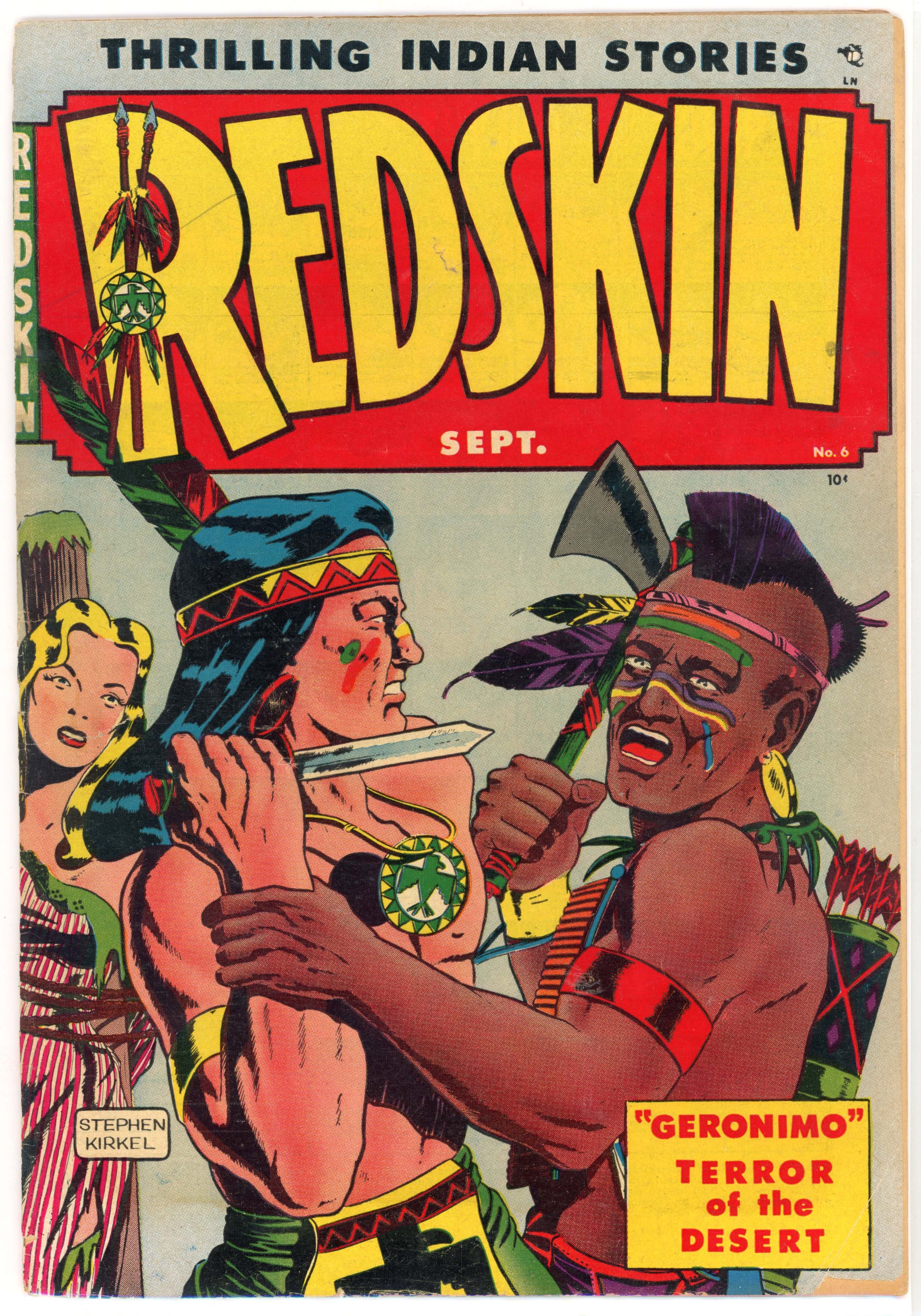 Redskin #6 (Youthful Magazines, 1950)