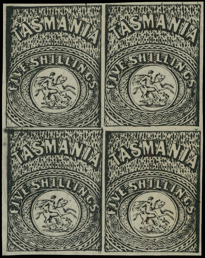 Tasmania SG F4 proof block
