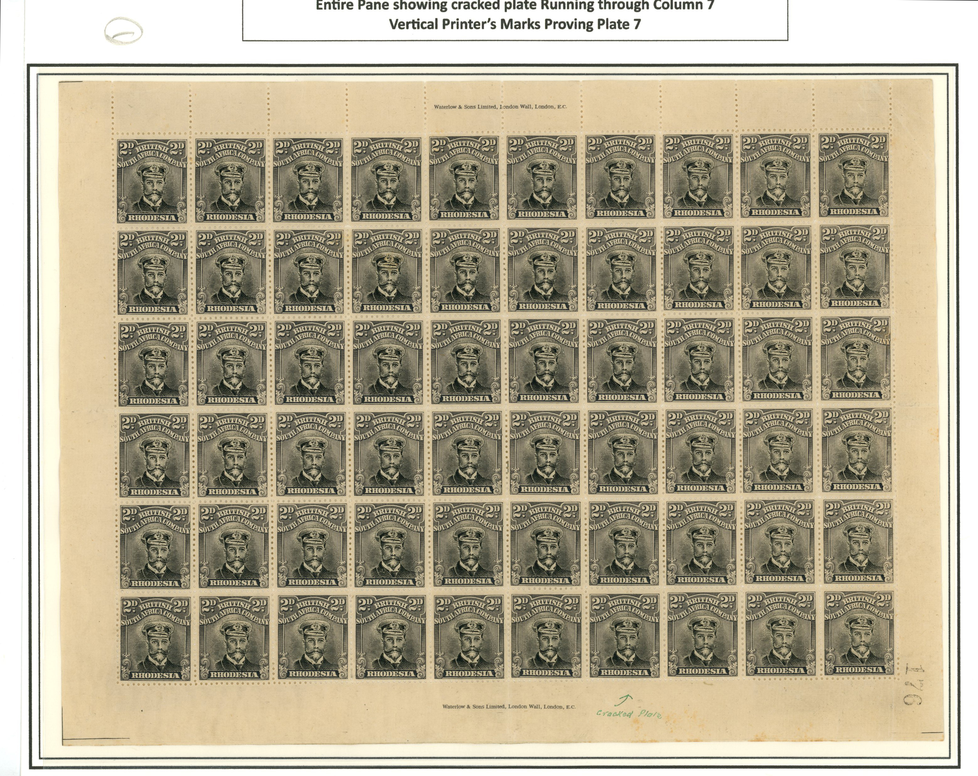 1918-21 2d Head Die IIIB, perf 14, toned...