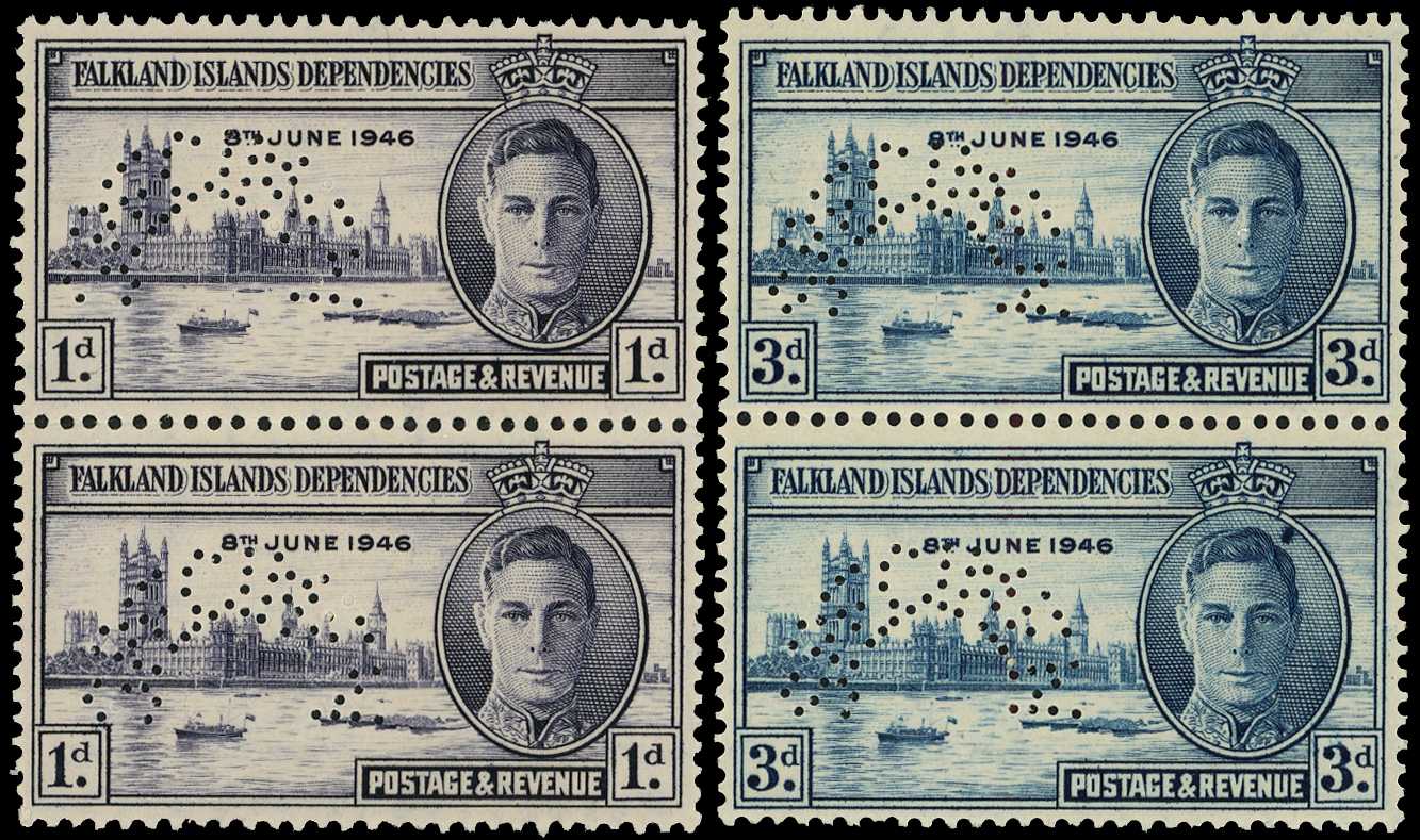 1946 Victory issue in unmounted o.g....