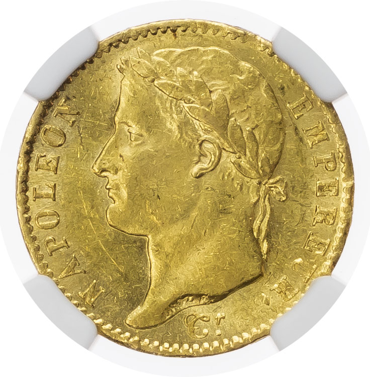FRance. Napoleon I AV 20 Francs. 1815A. (Paris). 