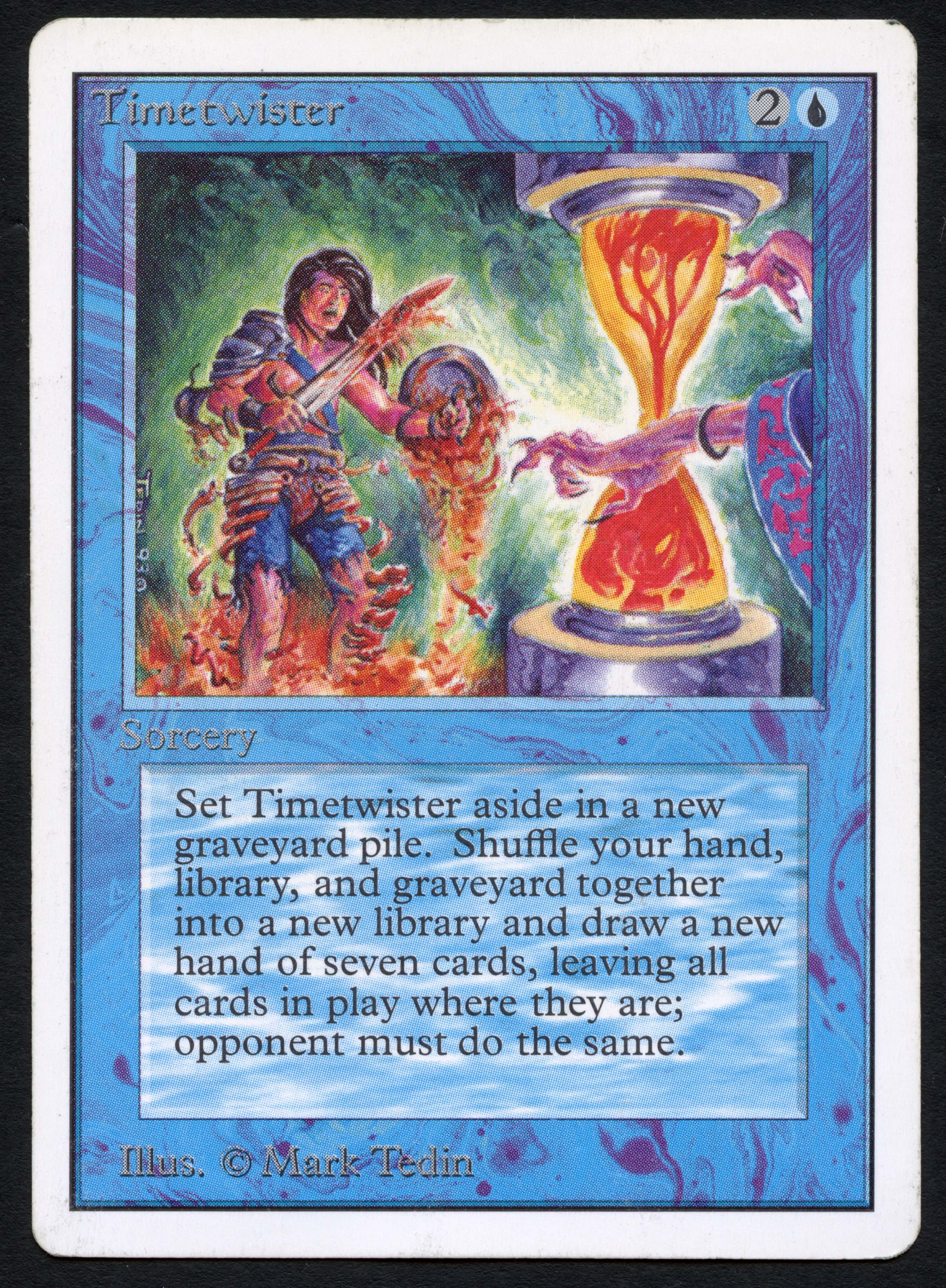 Timetwister - Unlimited - Heavy Played Condition.