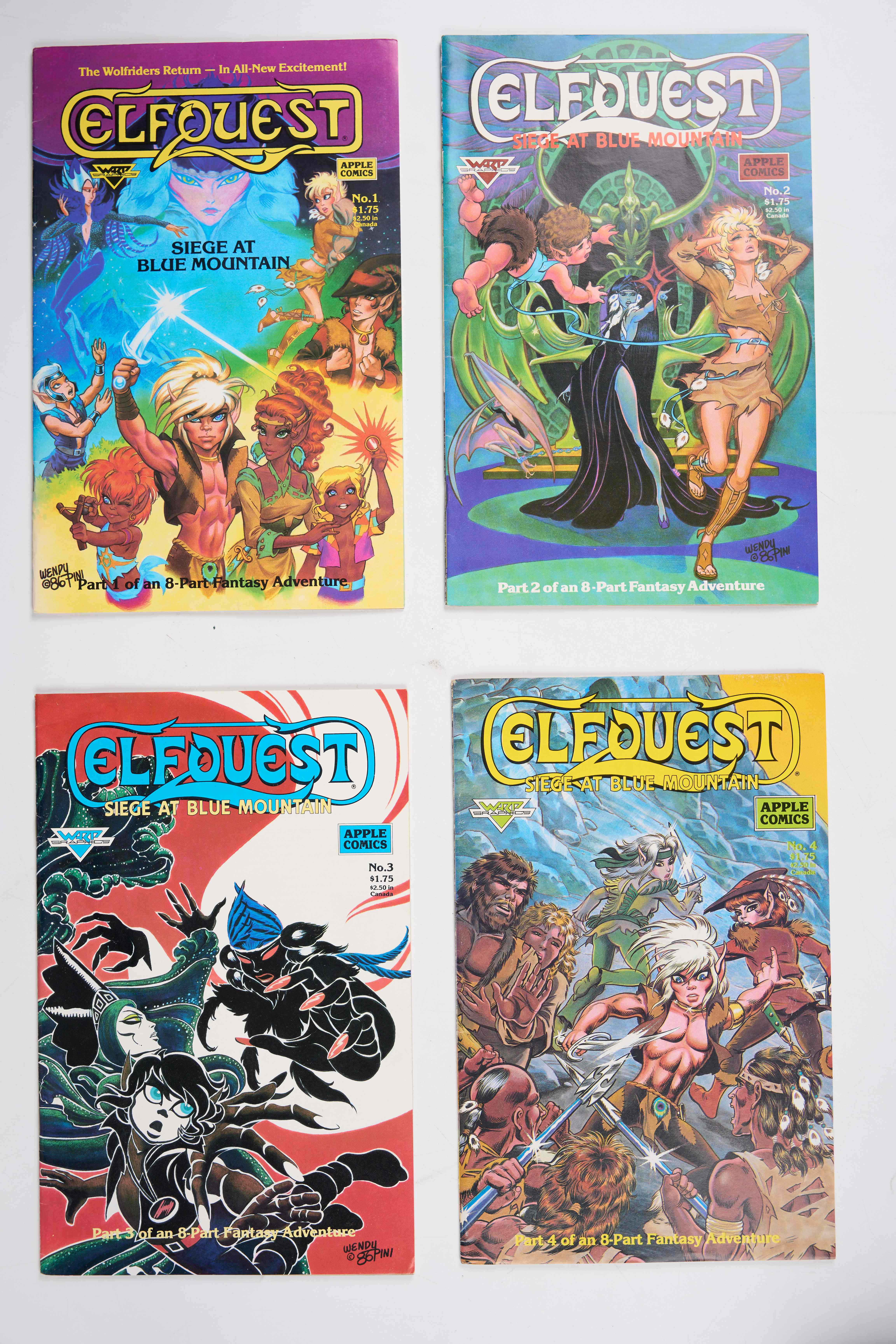 ElfQuest (Warp Graphics/DC Comics, 1984-2001) Bundle of 80 Issues
