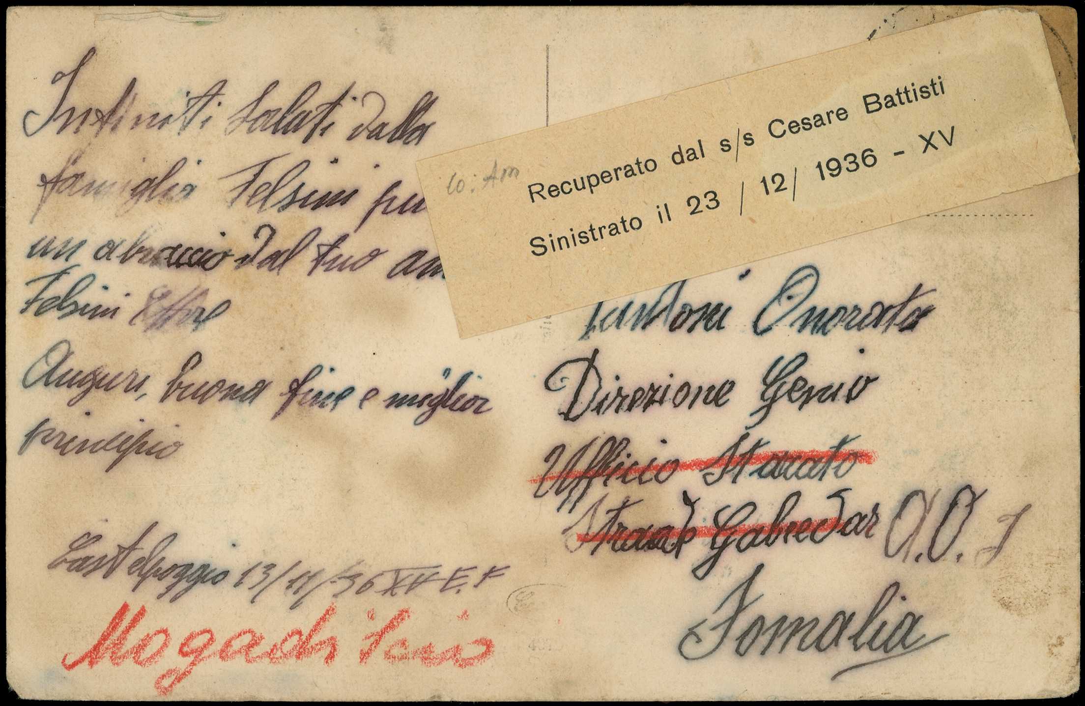 Italian Colonies - Eritrea: 1936 picture...