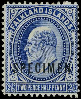 1904 2½d ultramarine with inverted...