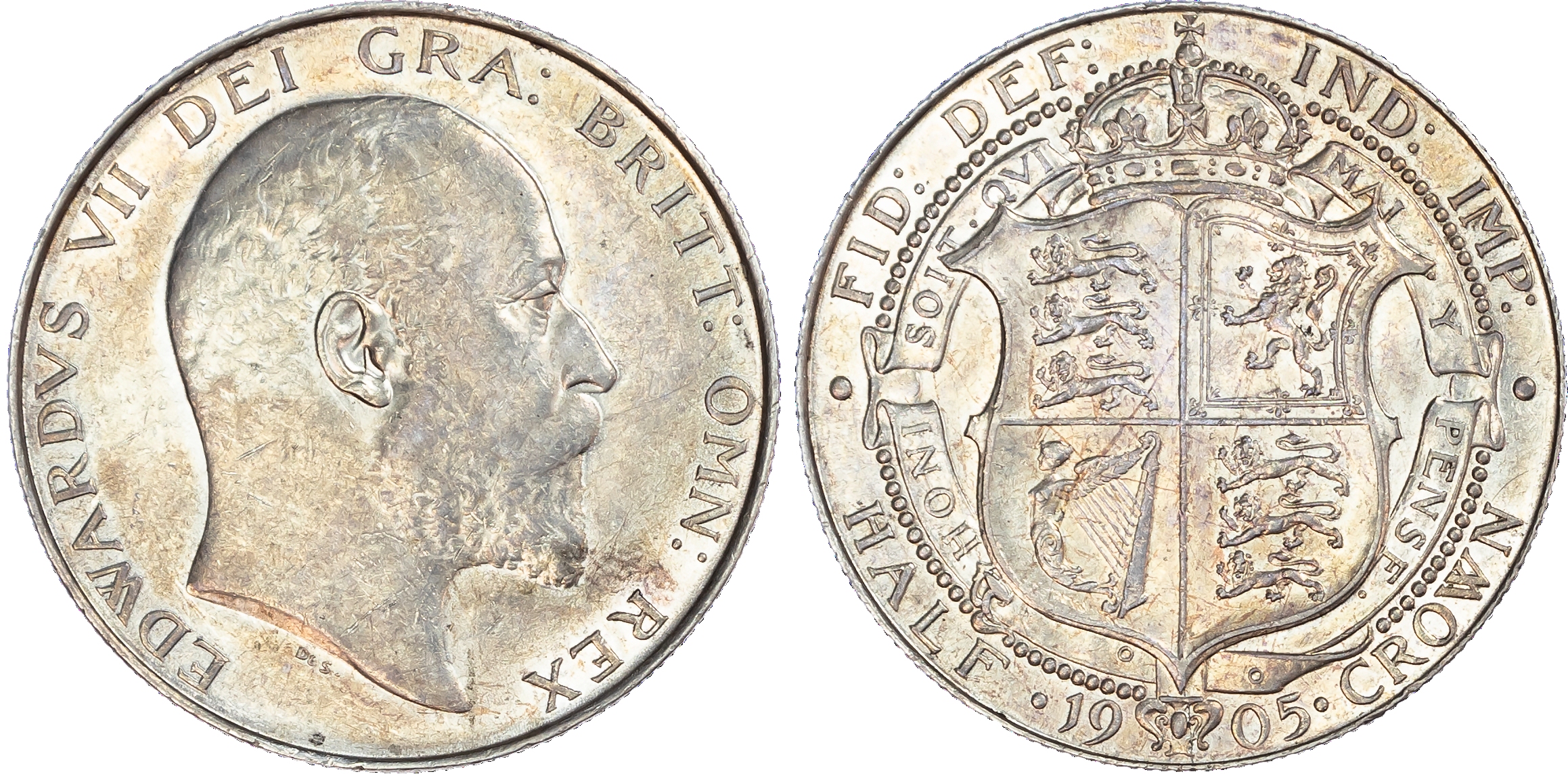 Edward VII (1901-1910), Halfcrown, 1905