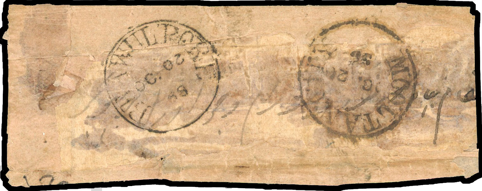 Bahawalpur 1868 incoming native cover