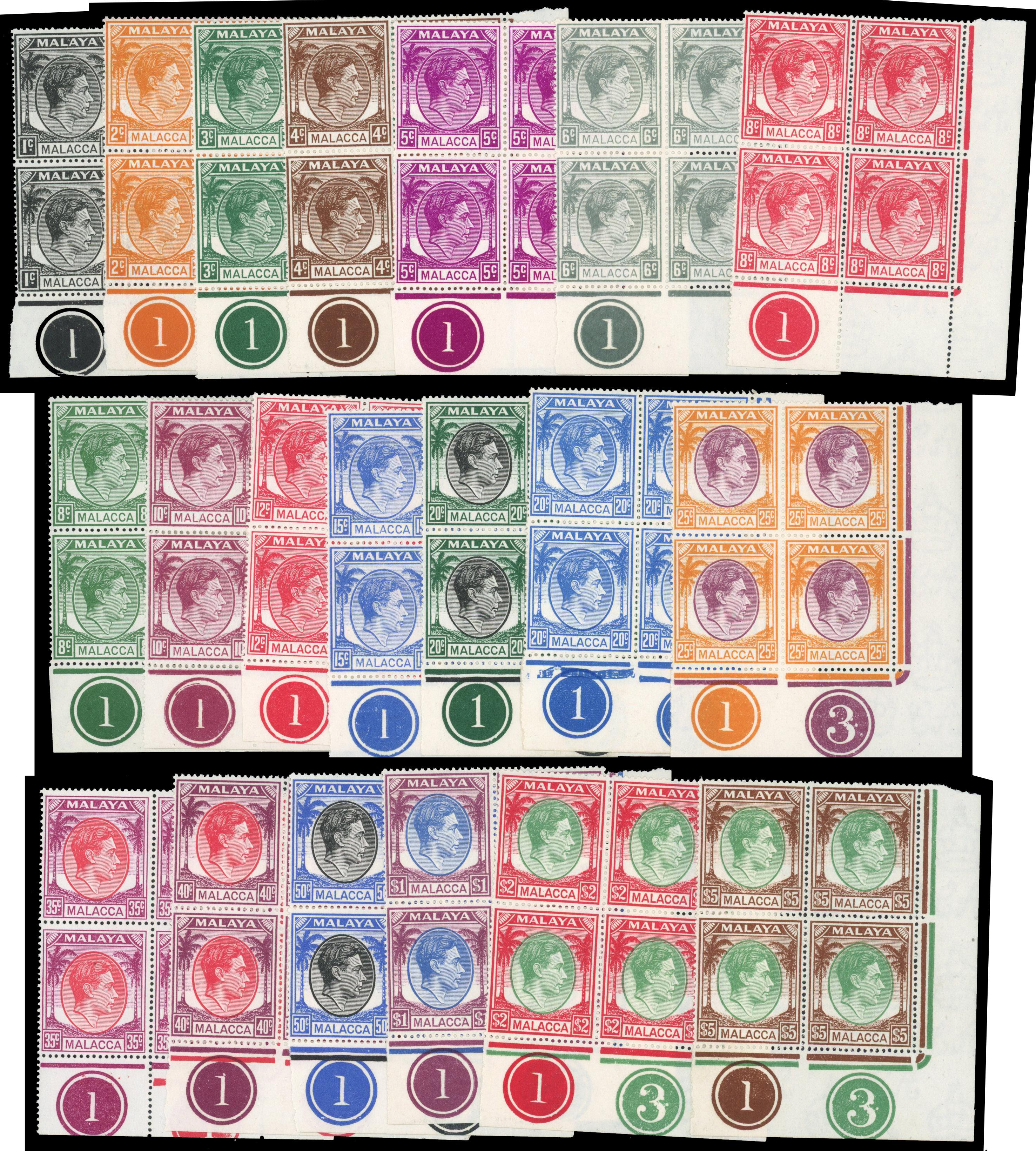 Malaya Malacca SG 3-17