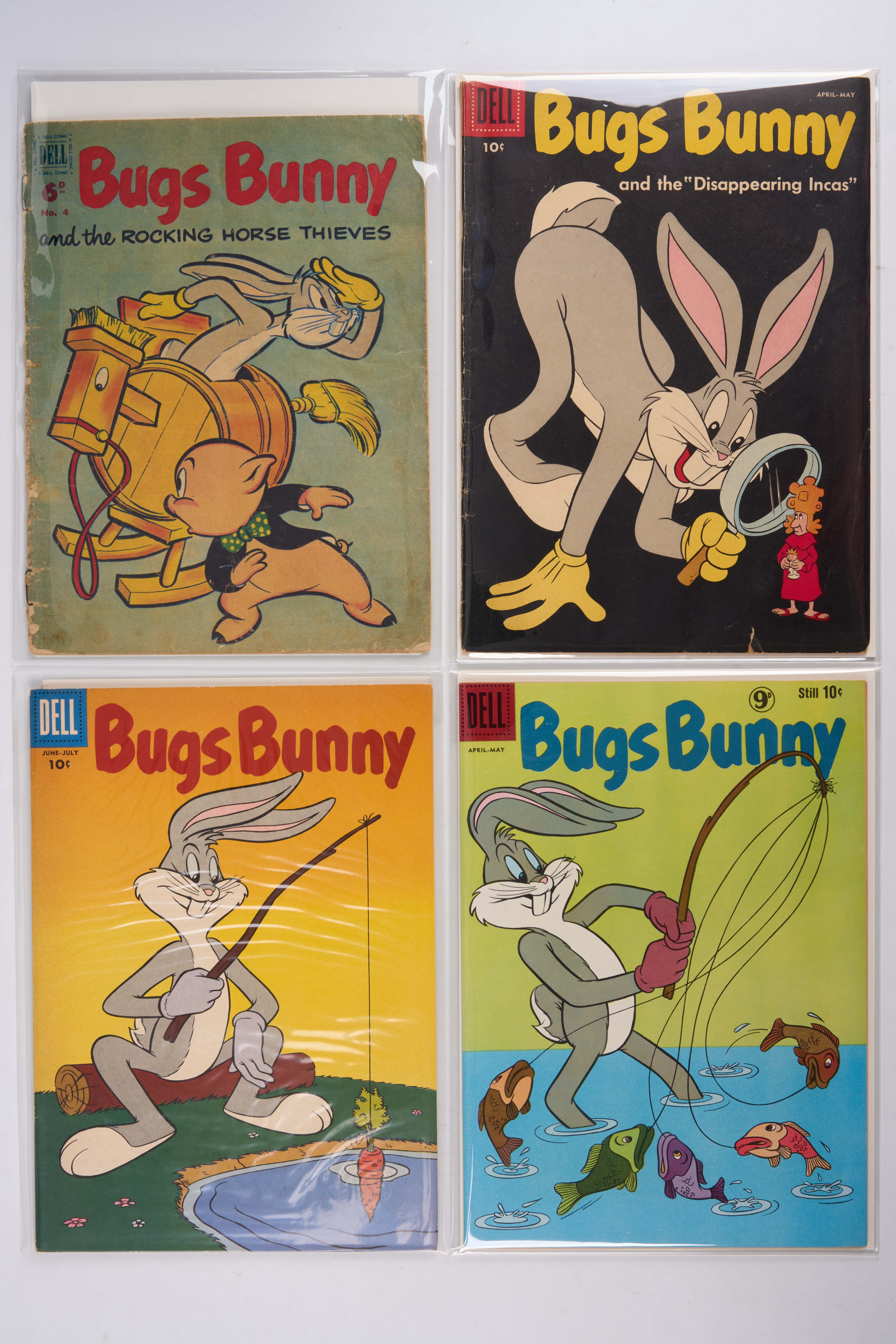 Bugs Bunny Comics (Dell/Whitman, 1951-1982) Bundle of 13