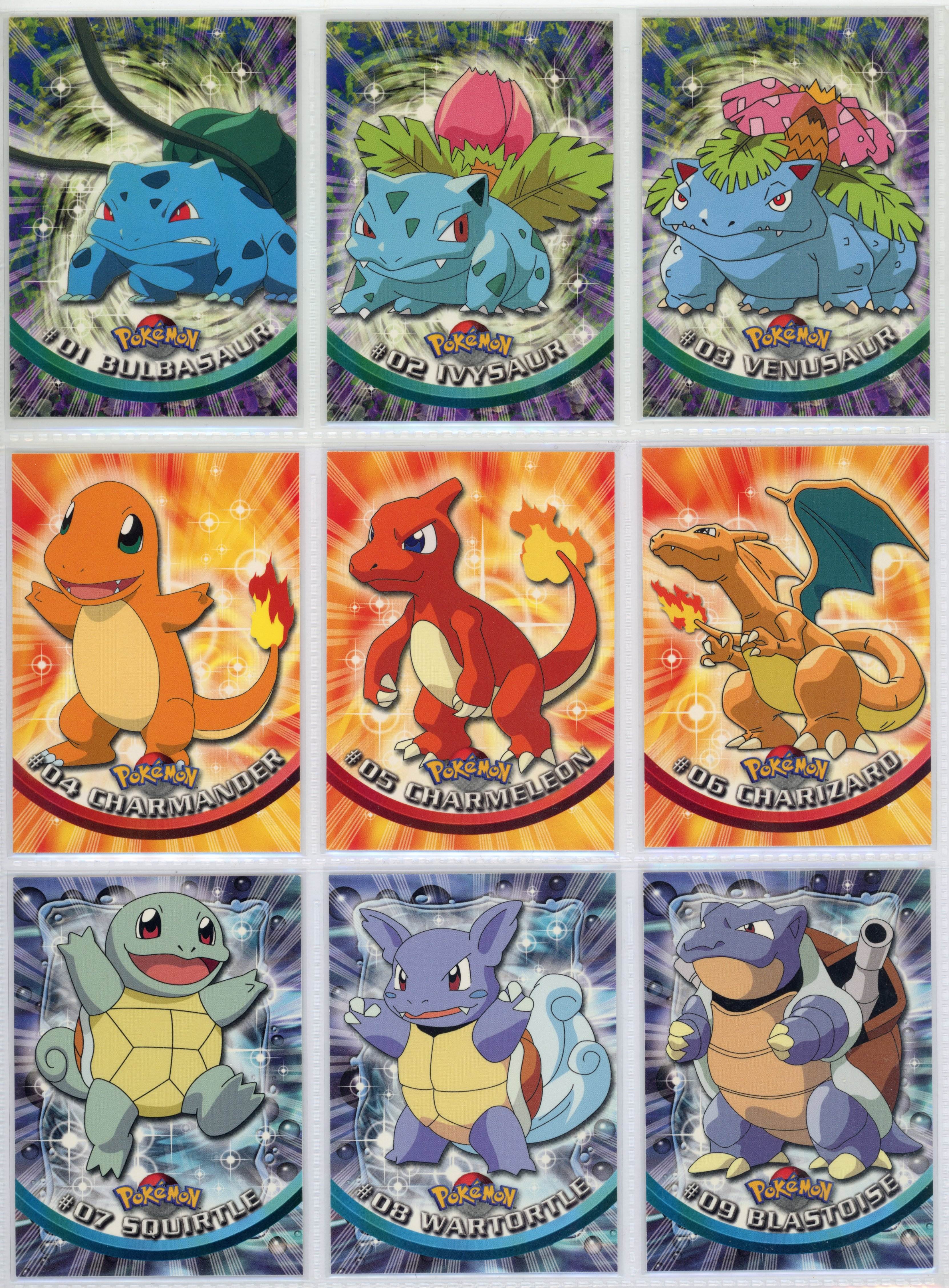 Topps Pokémon Trading Cards Series 1 Complete Set