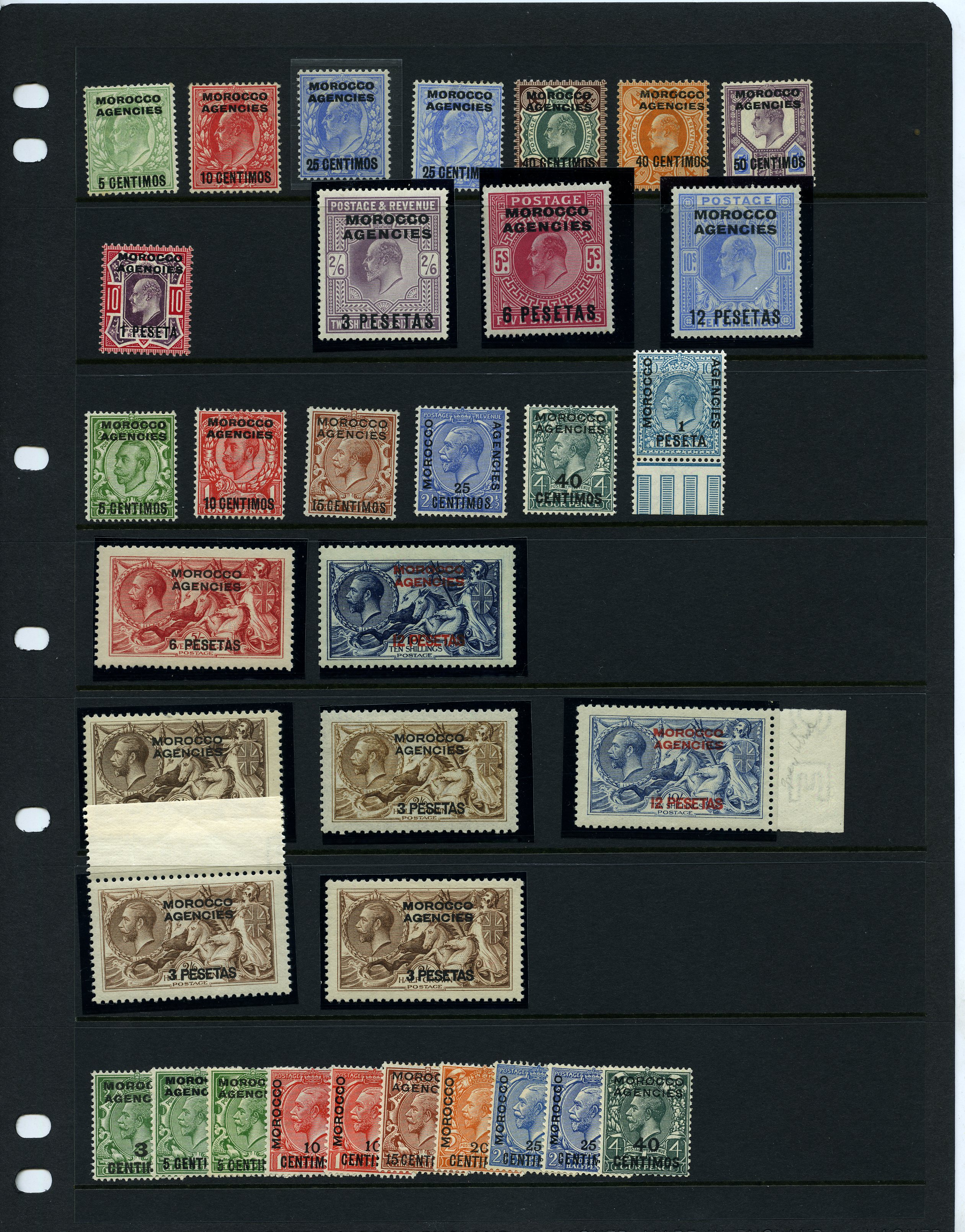 Spanish Currency. 1907-56 mint (some...