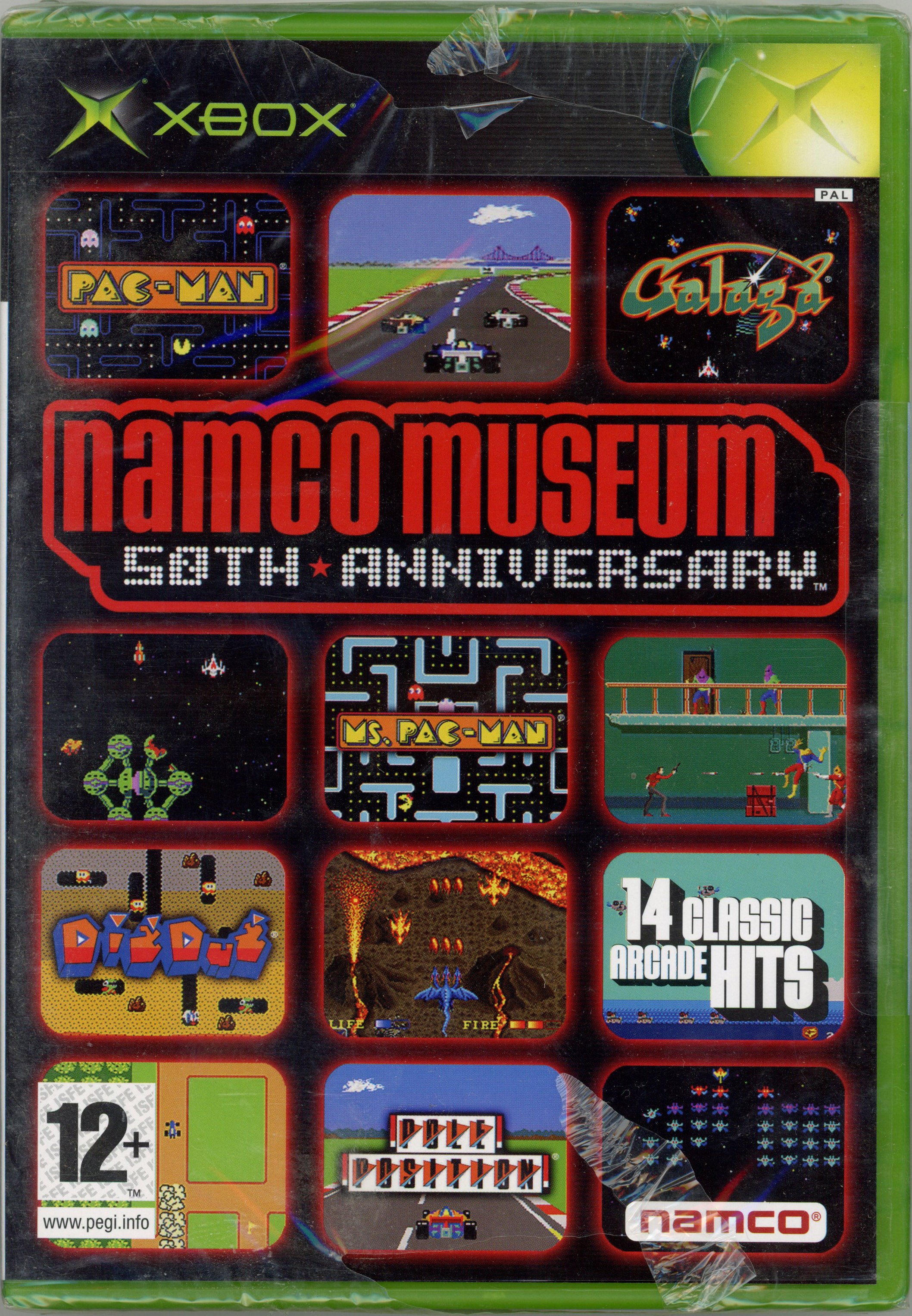 Microsoft - Namco Museum 50th Anniversary - Xbox Factory Sealed