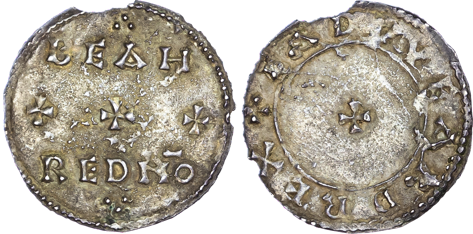 Edward the Elder (899-924), Kings of Wessex, Penny, two line type.