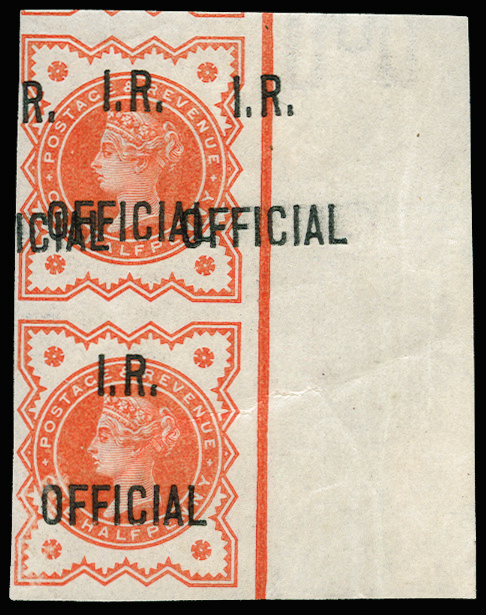 Great Britain 1888 (OFFICIAL-M) SGO13b/c