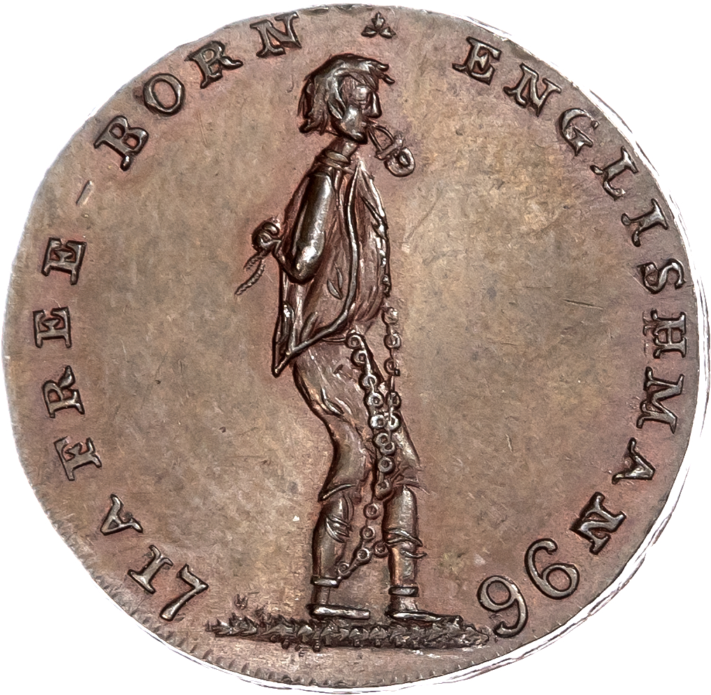 London - Holborn, Thomas Spence bronzed Halfpenny undated