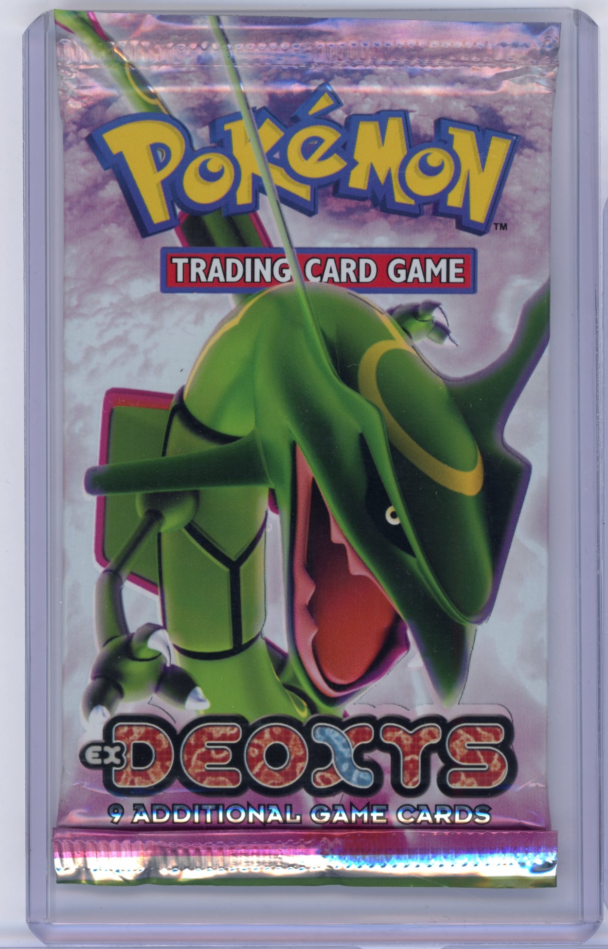 EX Deoxys Sealed Booster Pack - Rayquaza Artwork (17.50g)