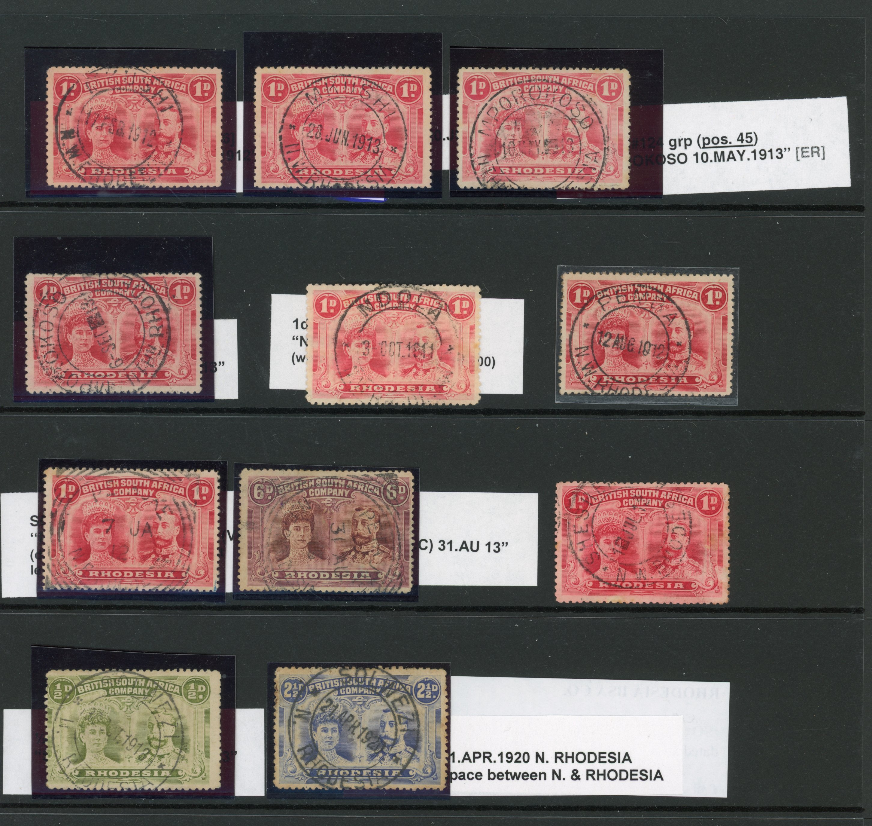 Double Heads Northern Rhodesia group