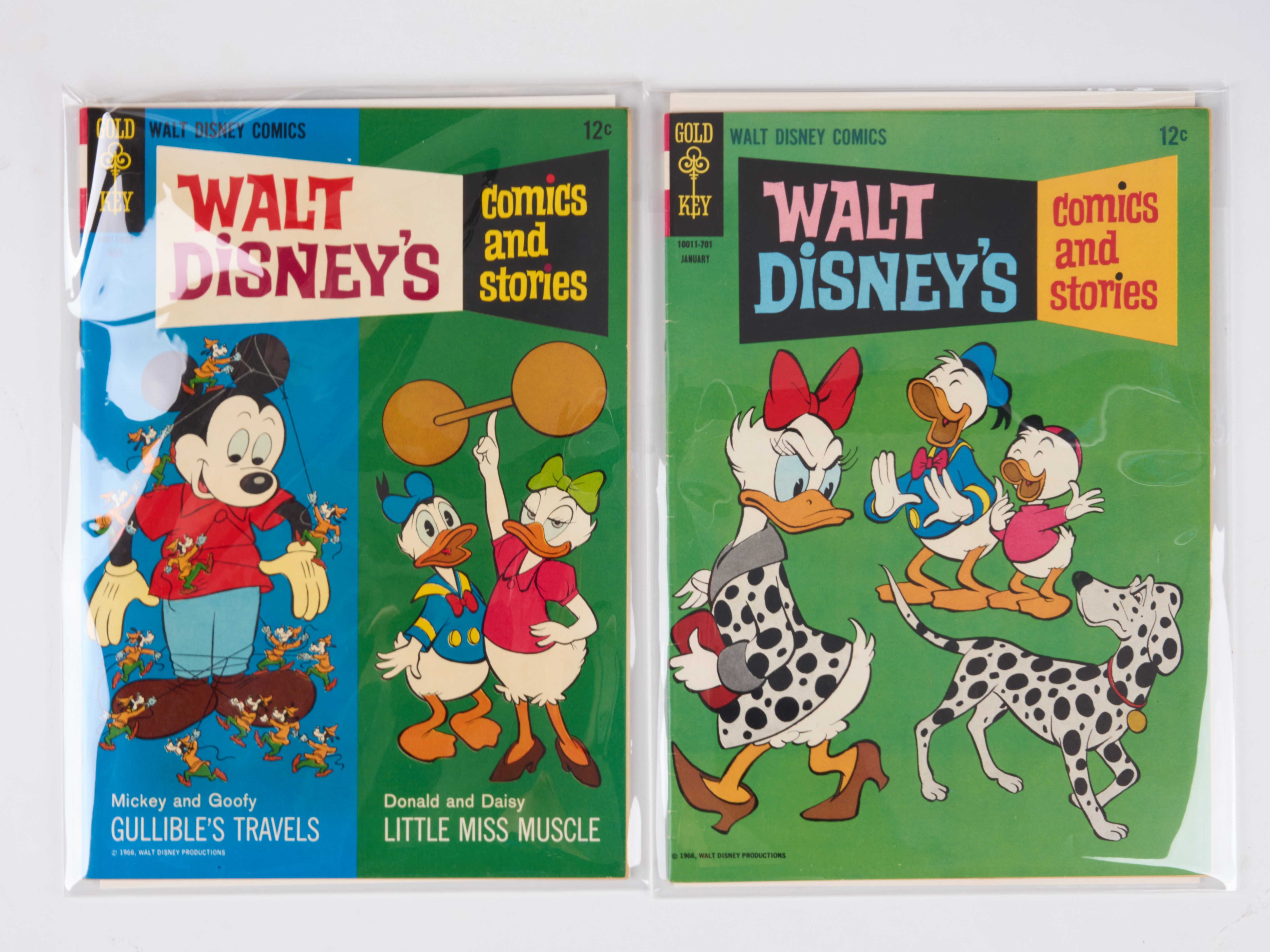 Walt Disney's Comics and Stories (Gold Key, 1966-1993) Bundle of 91