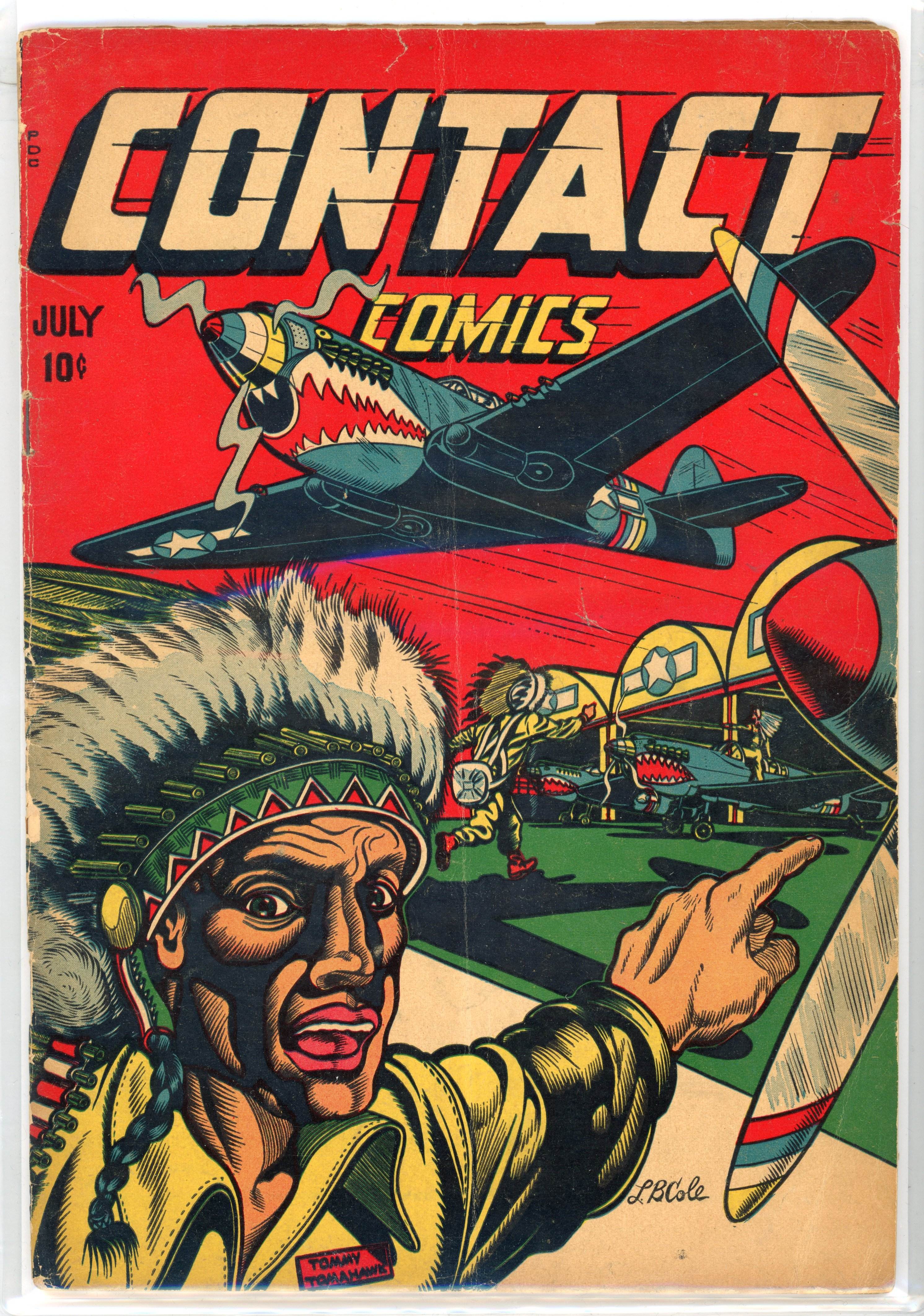 Contact Comics #7 (Aviation Press, 1945) 