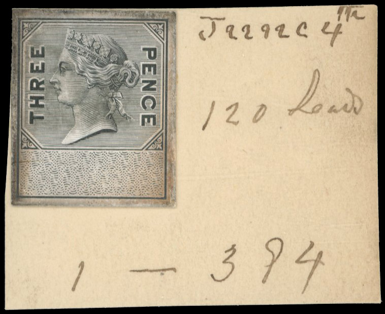 GB Unappropriated Dies 3d Die Proof