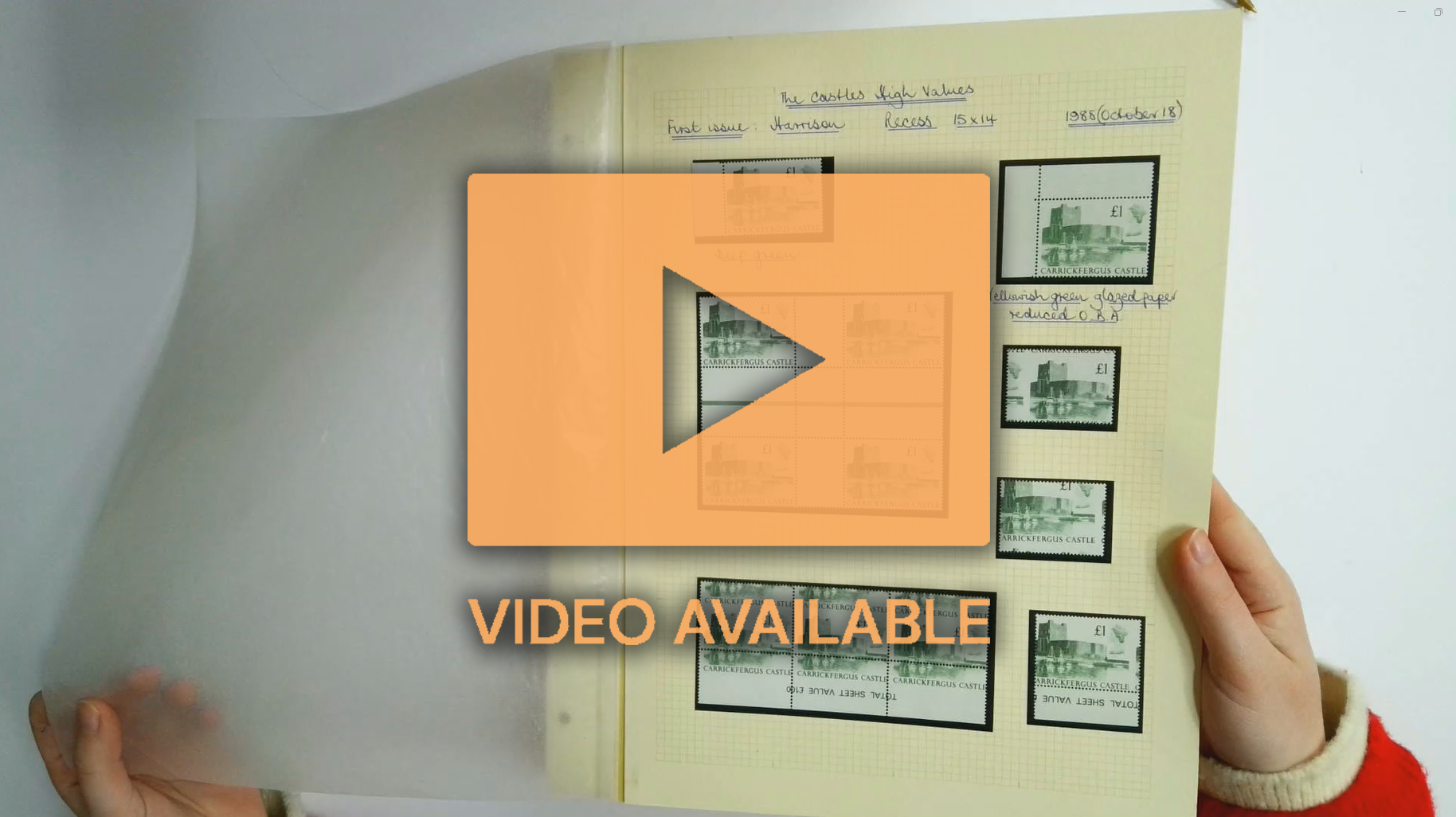 GB: 1988-97 specialist high value collection neatly arranged on SG Philatelic leaves